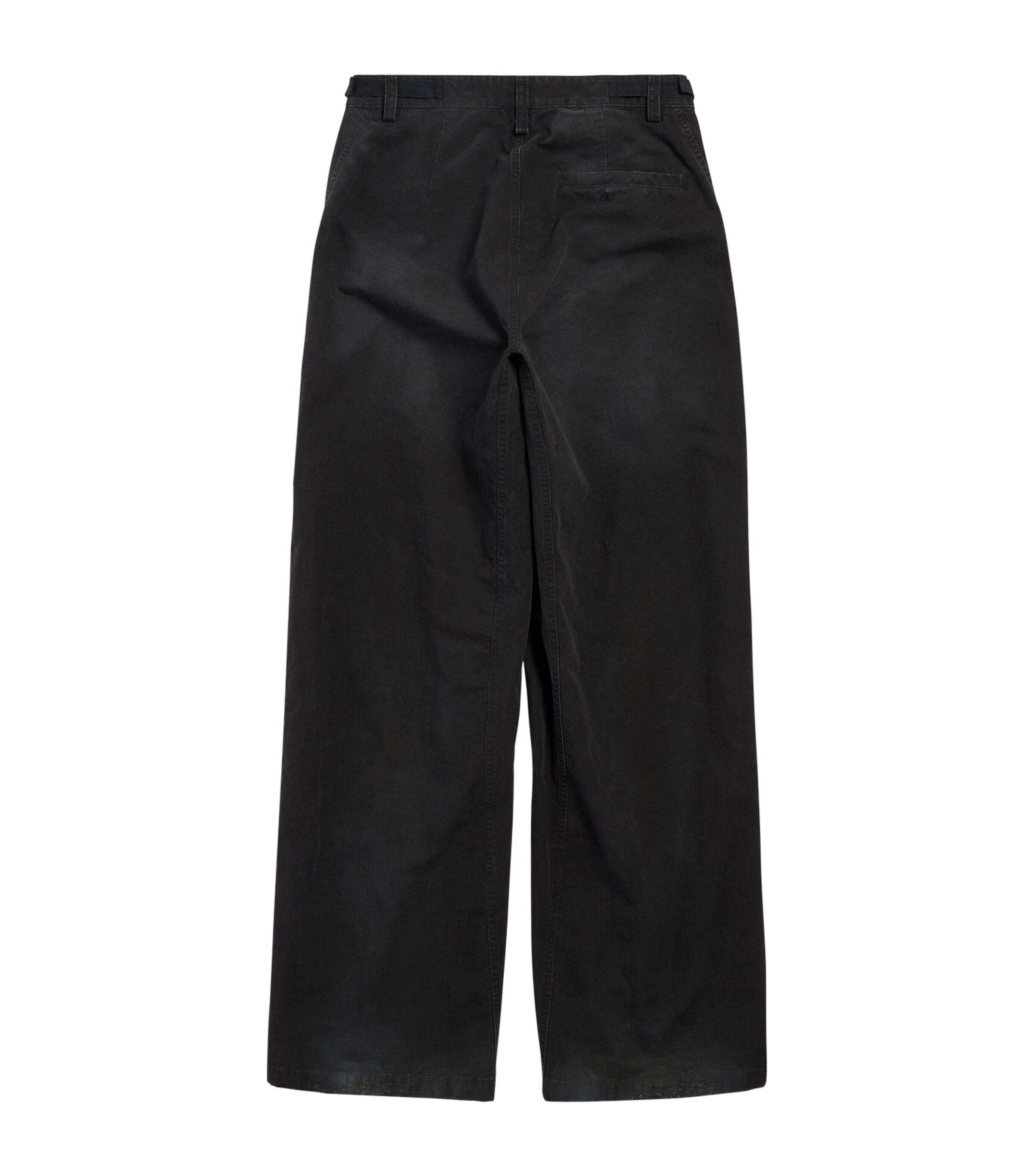 Cotton Wide-Leg Trousers 1000 Image 2