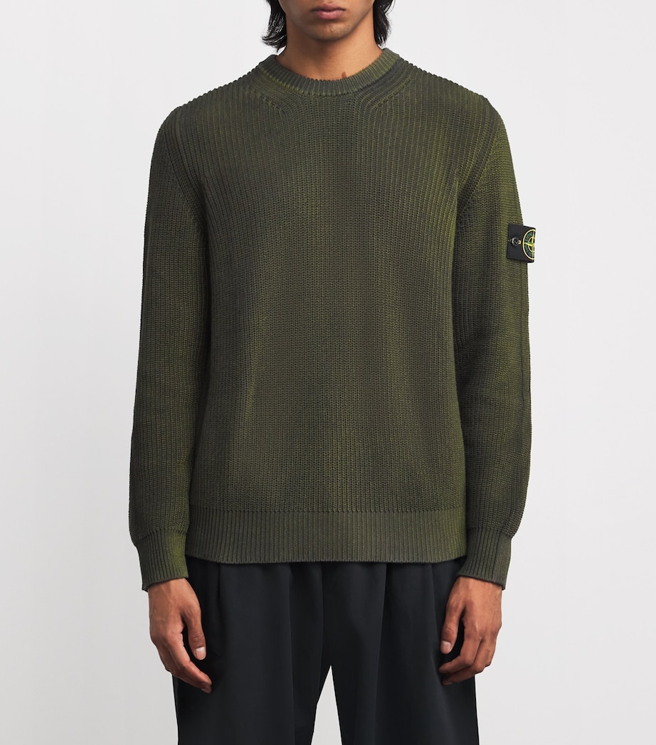 Cotton Coated Sweater V005D Image 3