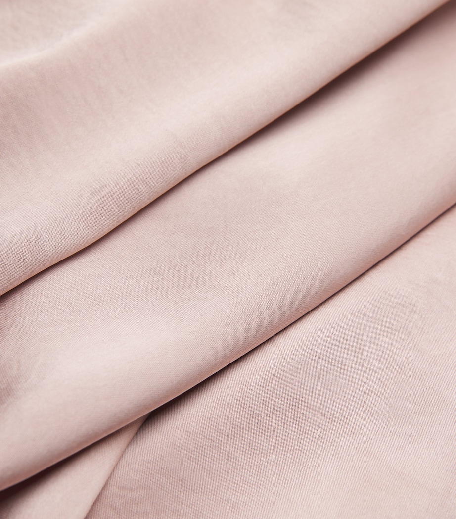 Satin Midi Dress POWDER Image 4