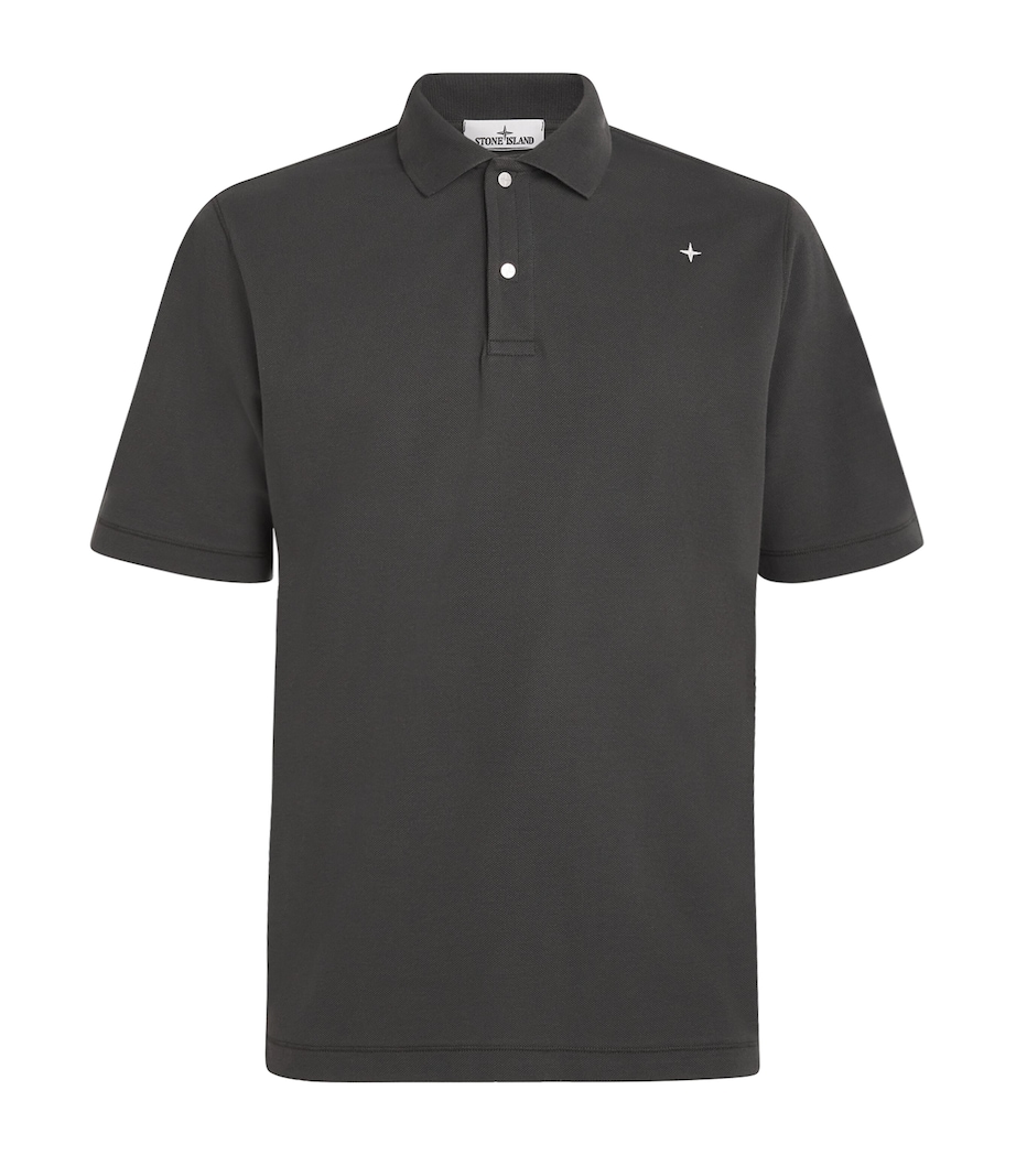 Piqué Cotton Polo Shirt V0062 Image 1