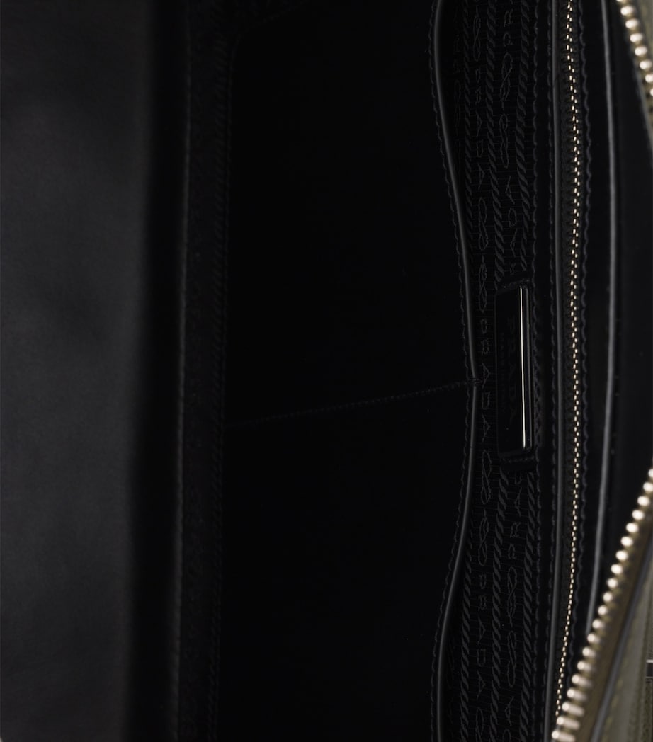 Prada Saffiano Leather Briefcase Image 4
