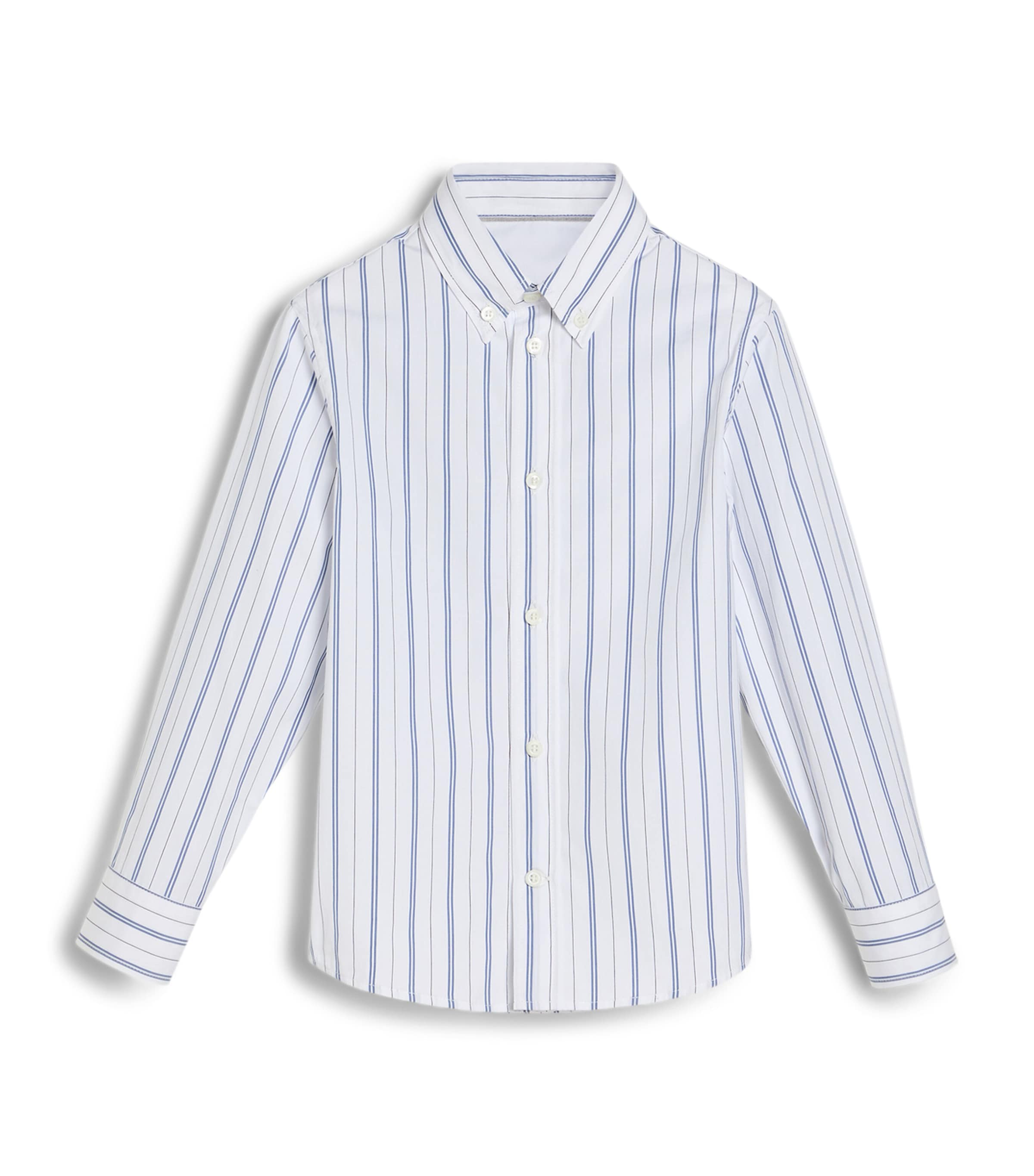 Brunello Cucinelli Kids Cotton Poplin Shirt (4-6 Years) Image 1