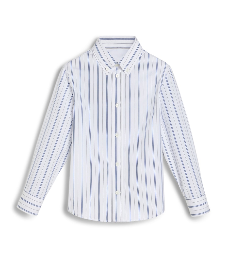 Brunello Cucinelli Kids Cotton Poplin Shirt (4-6 Years) Image 1