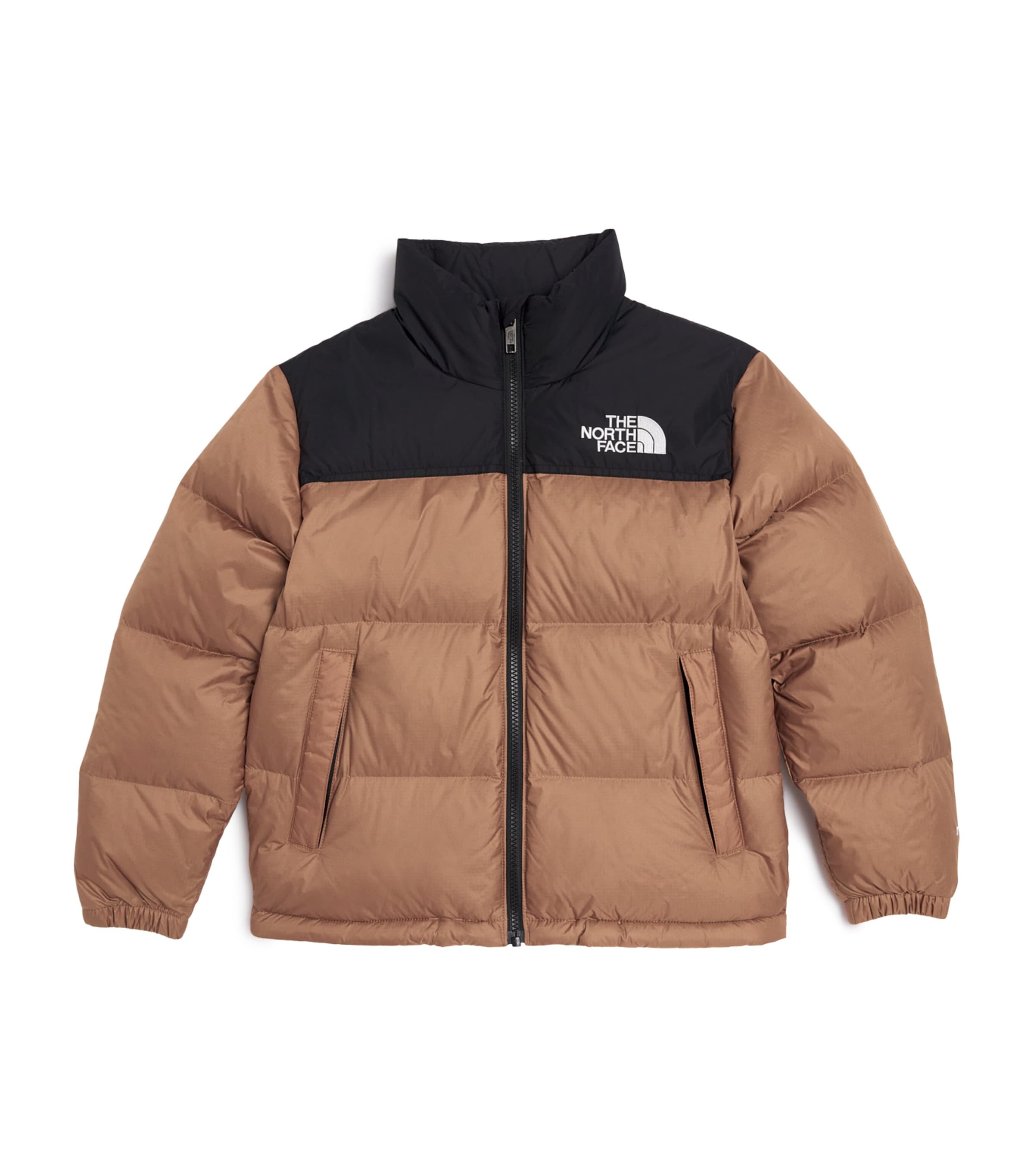 1996 Retro Nuptse Down Jacket (6-18 Years) LATTE Image 1