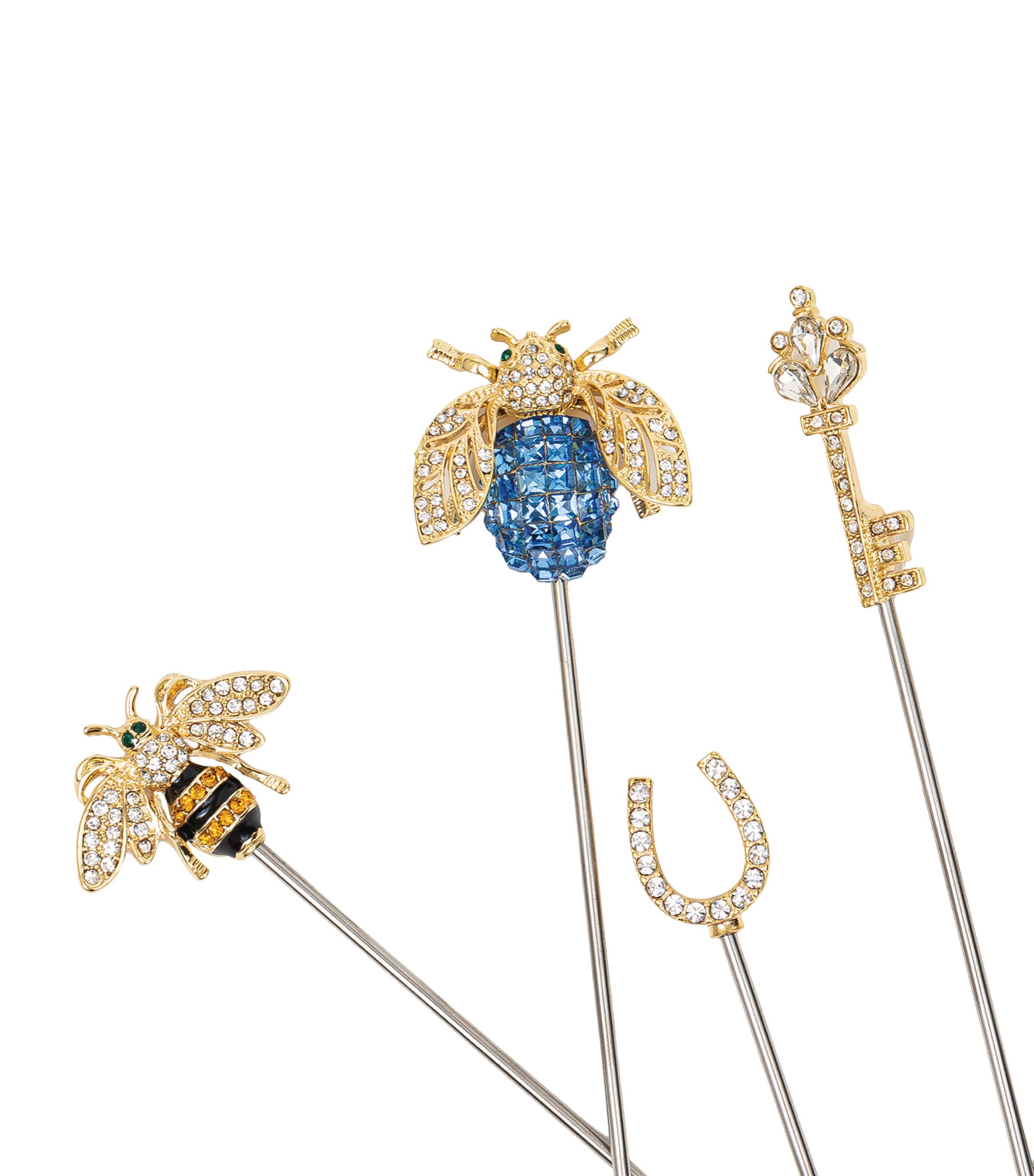 Wedding Cocktail Picks (Set of 6) GOLD Image 3