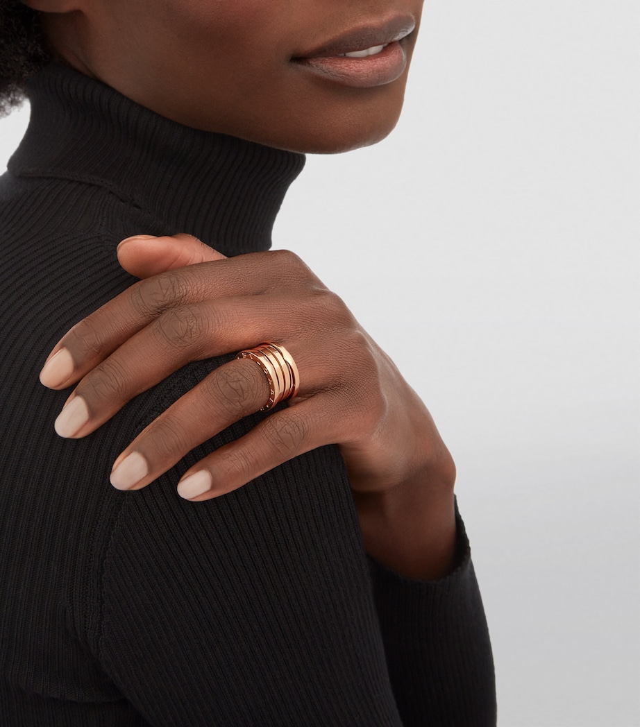 Rose Gold B.zero1 Ring PINK GOLD Image 6