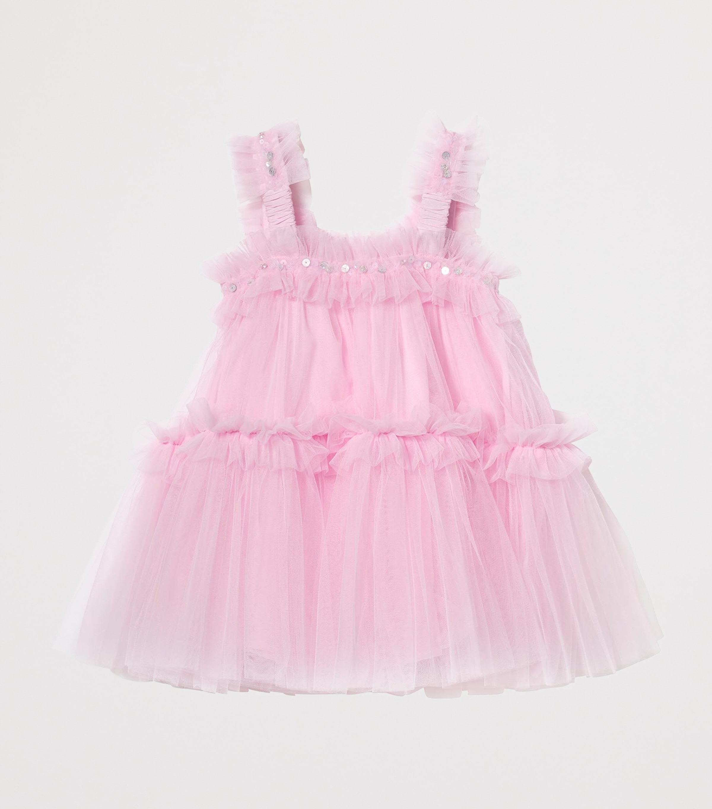 Tutu Du Monde Tulle Petit Four Dress (0-24 Months) Pink Perfume Image 3