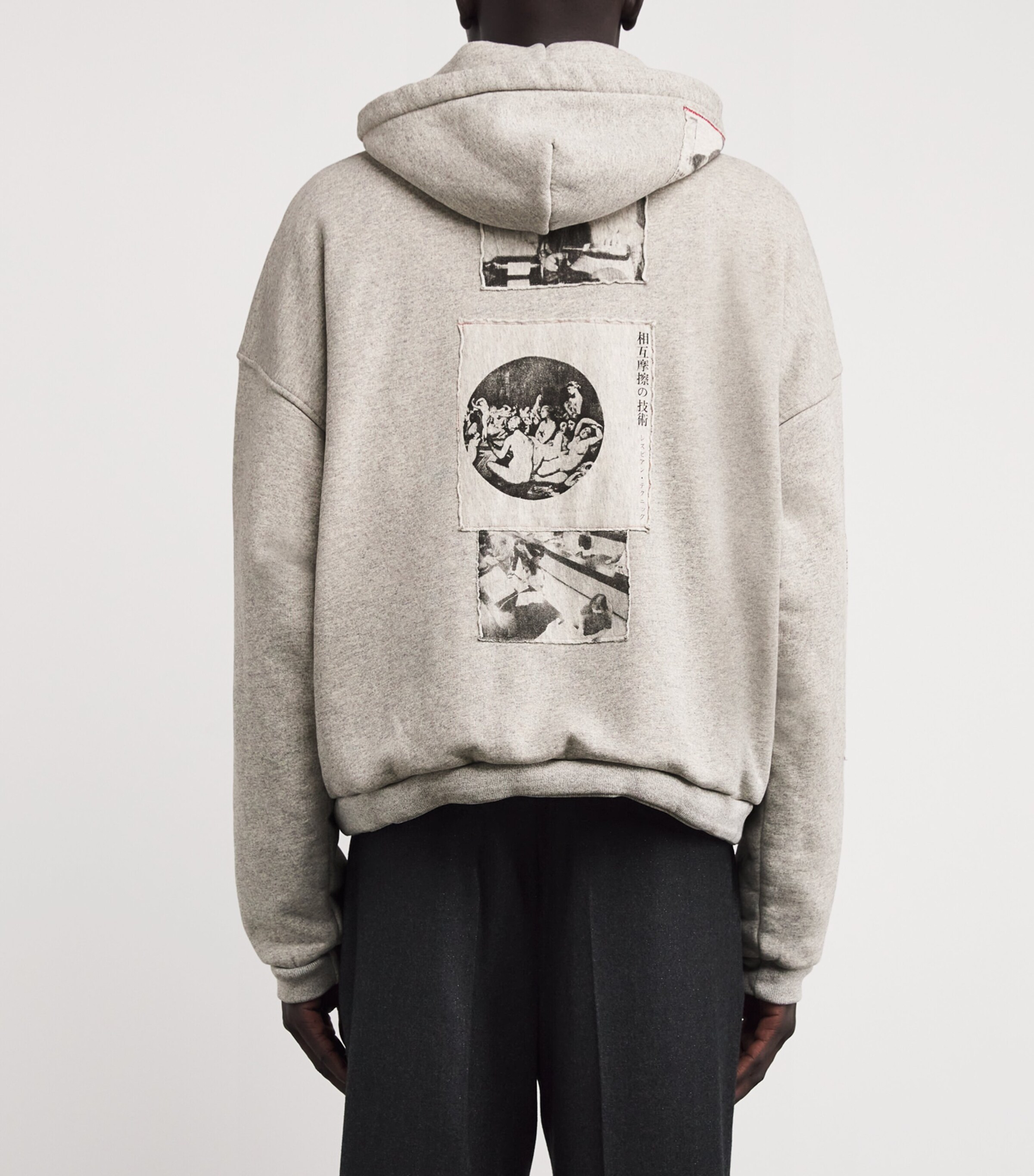 Enfants Riches Déprimés Grey Cotton Assemblage Zip Hoodie | Harrods US