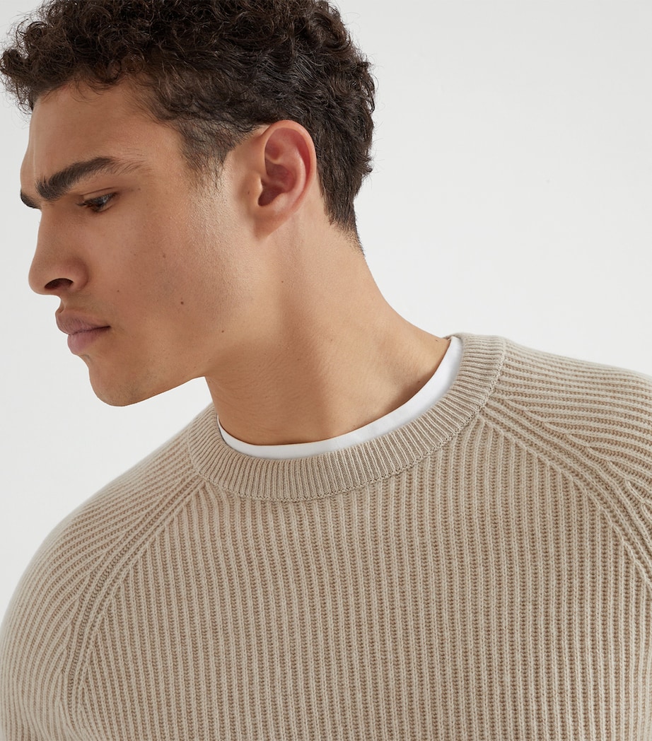 Cashmere Ribbed Sweater CS396 Image 6