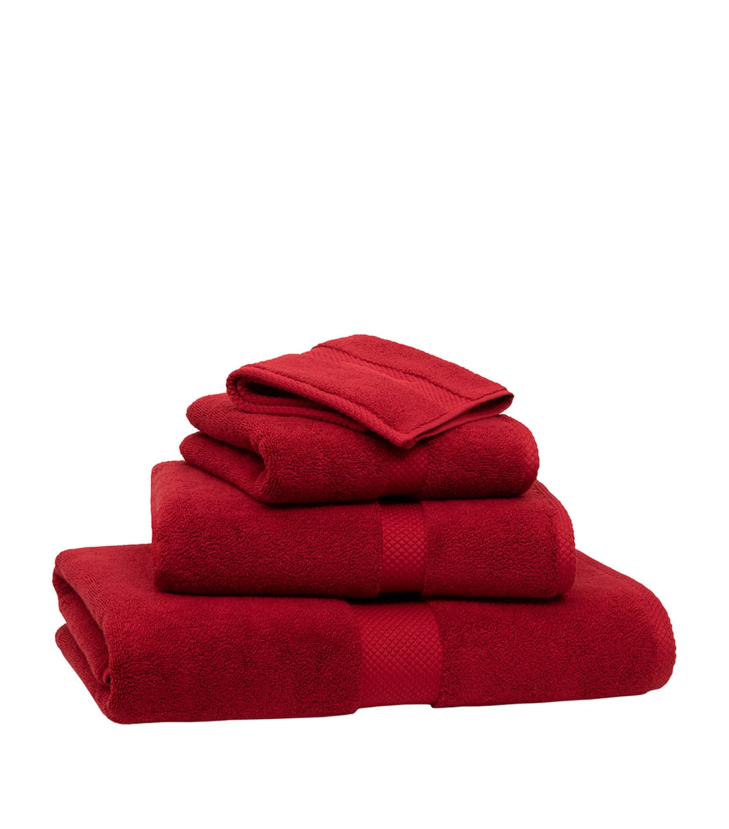 Polo Ralph Lauren Avenue Hand Towel In Red