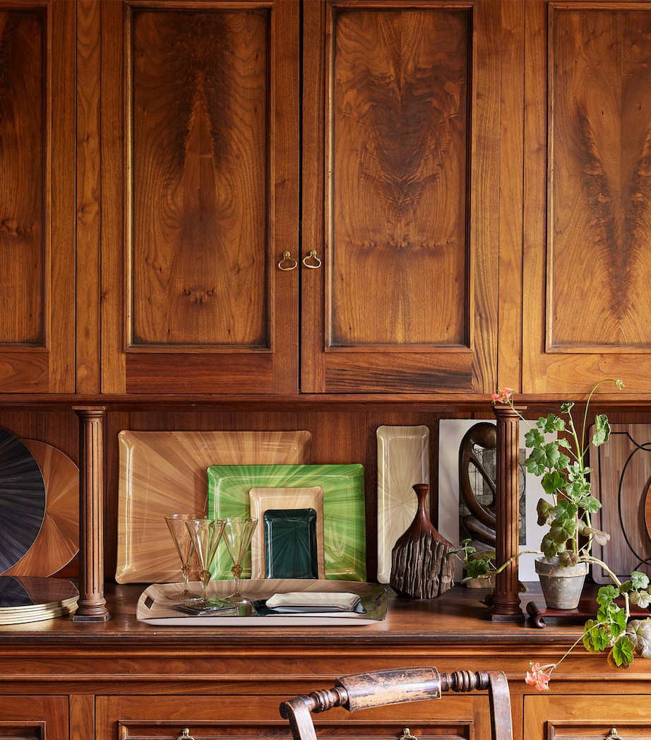 Soleil Valet Tray (18cm x 23cm) FAWN Image 2