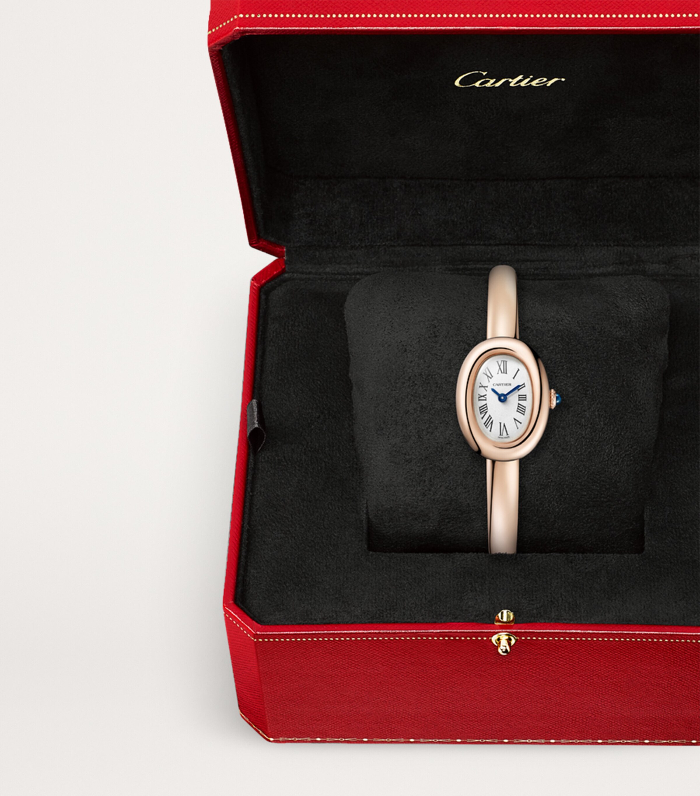 Cartier Mini Rose Gold Baignoire Watch 18.7mm (Size 16) Rose Gold Image 5