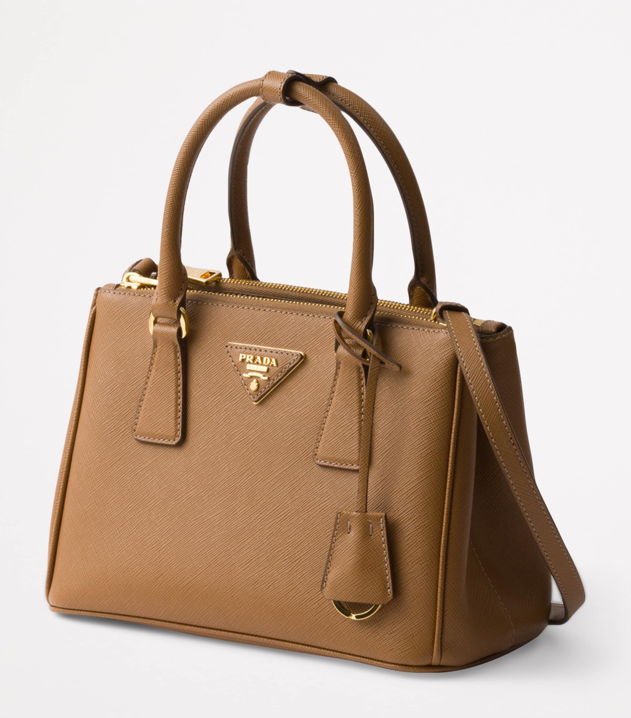 Prada Small Leather Galleria Top-Handle Bag Image 2