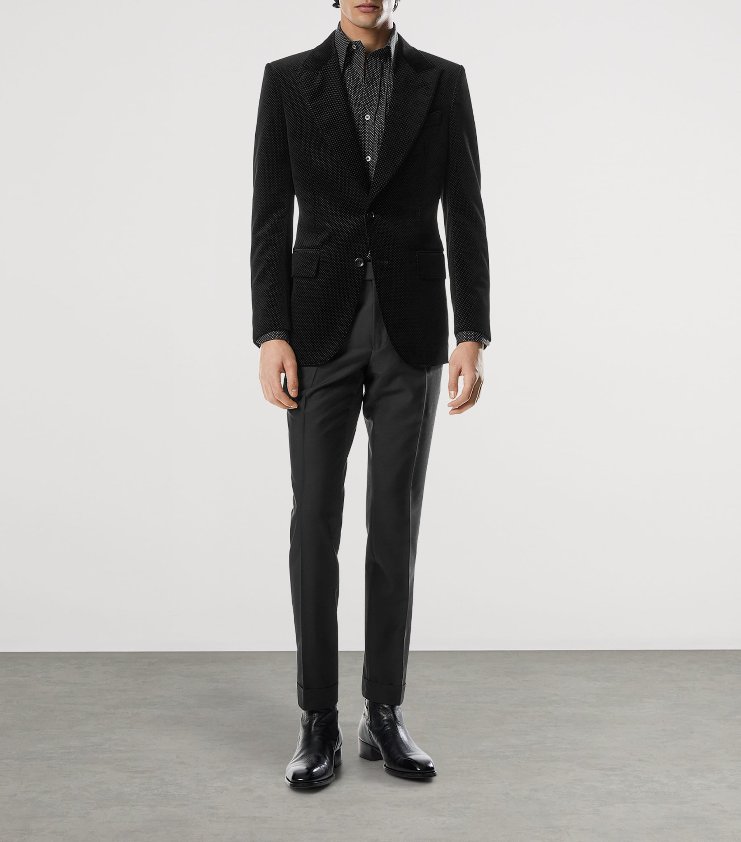 Cotton Dotted Dyllan Blazer NAA Image 2