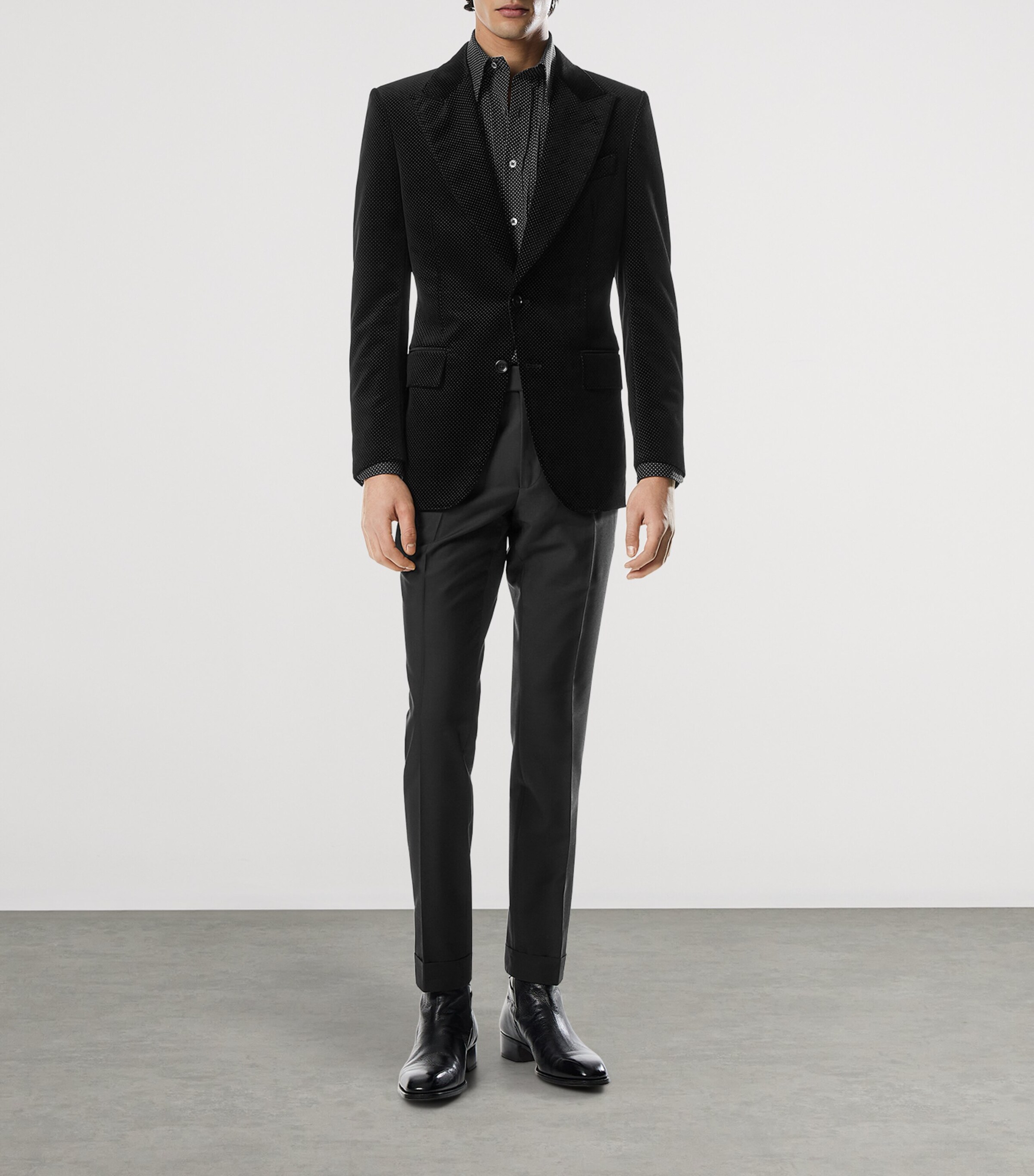 TOM FORD Cotton Dotted Dyllan Blazer | Men Clothing | Coats & Jackets | Blazers | Designers | Tom Ford TOM FORD Cotton Dotted Dyllan Blazer | Men Clothing | Coats & Jackets | Blazers | Designers | Tom Ford