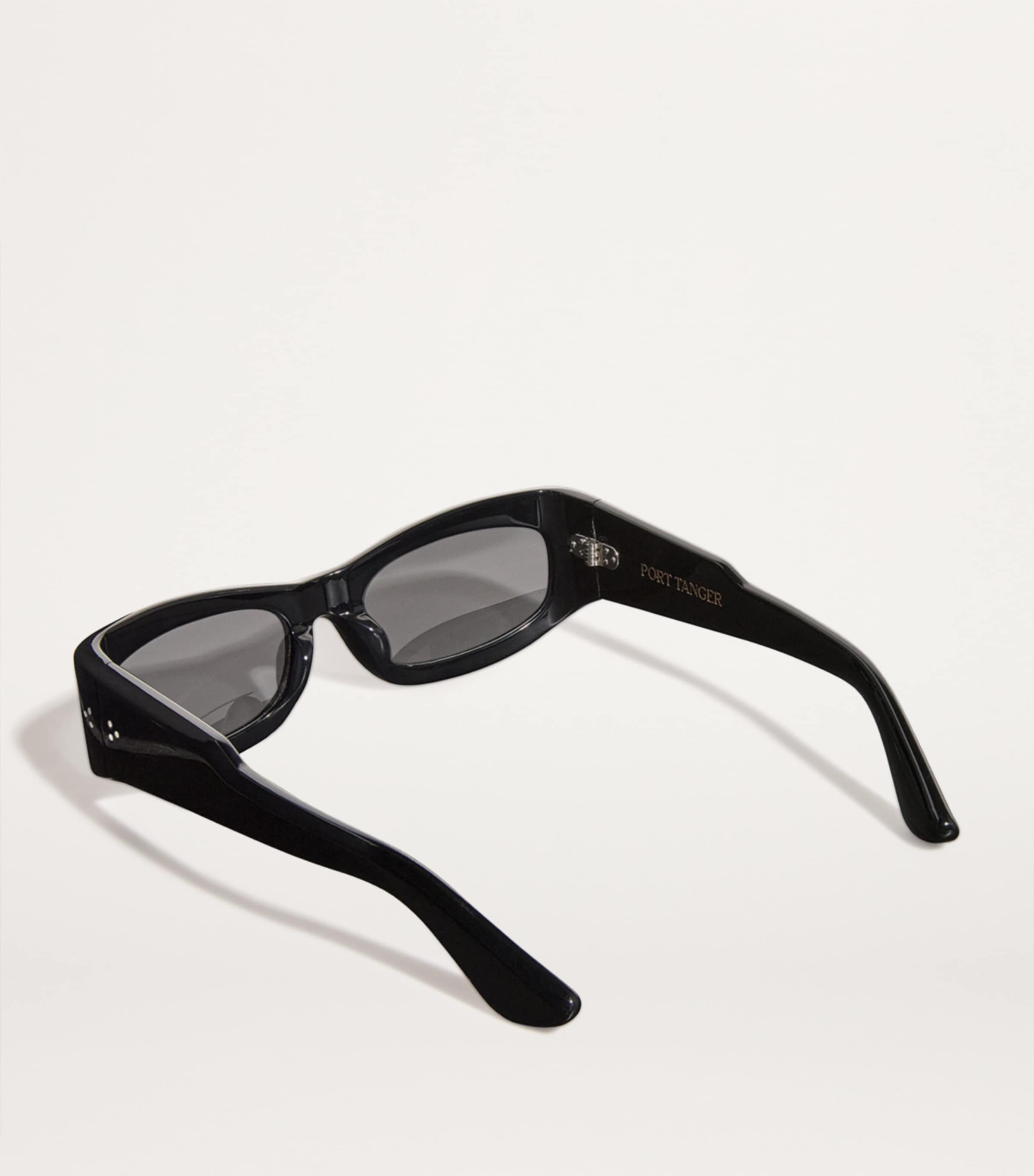 Port Tanger Black Acetate Saudade Sunglasses | Harrods UK