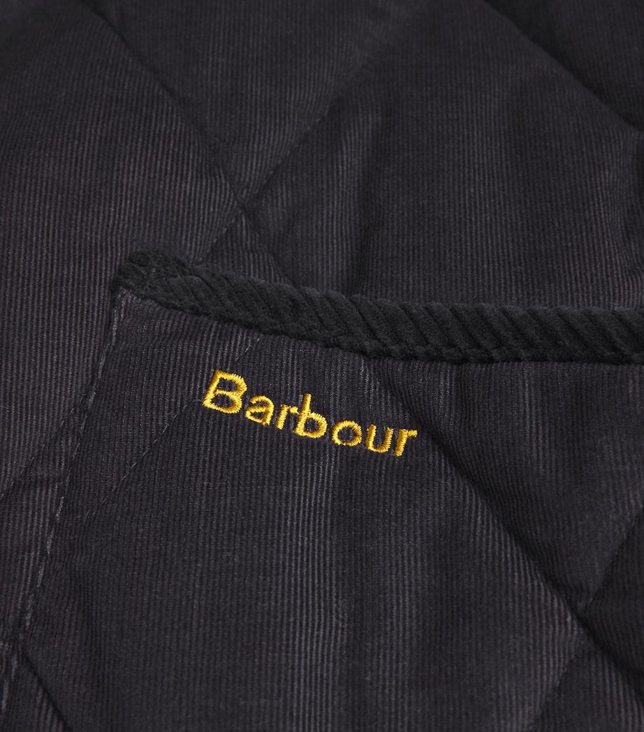 Cotton Quilted Cornelia Jacket DARK NAVY/ TARTAN Image 5