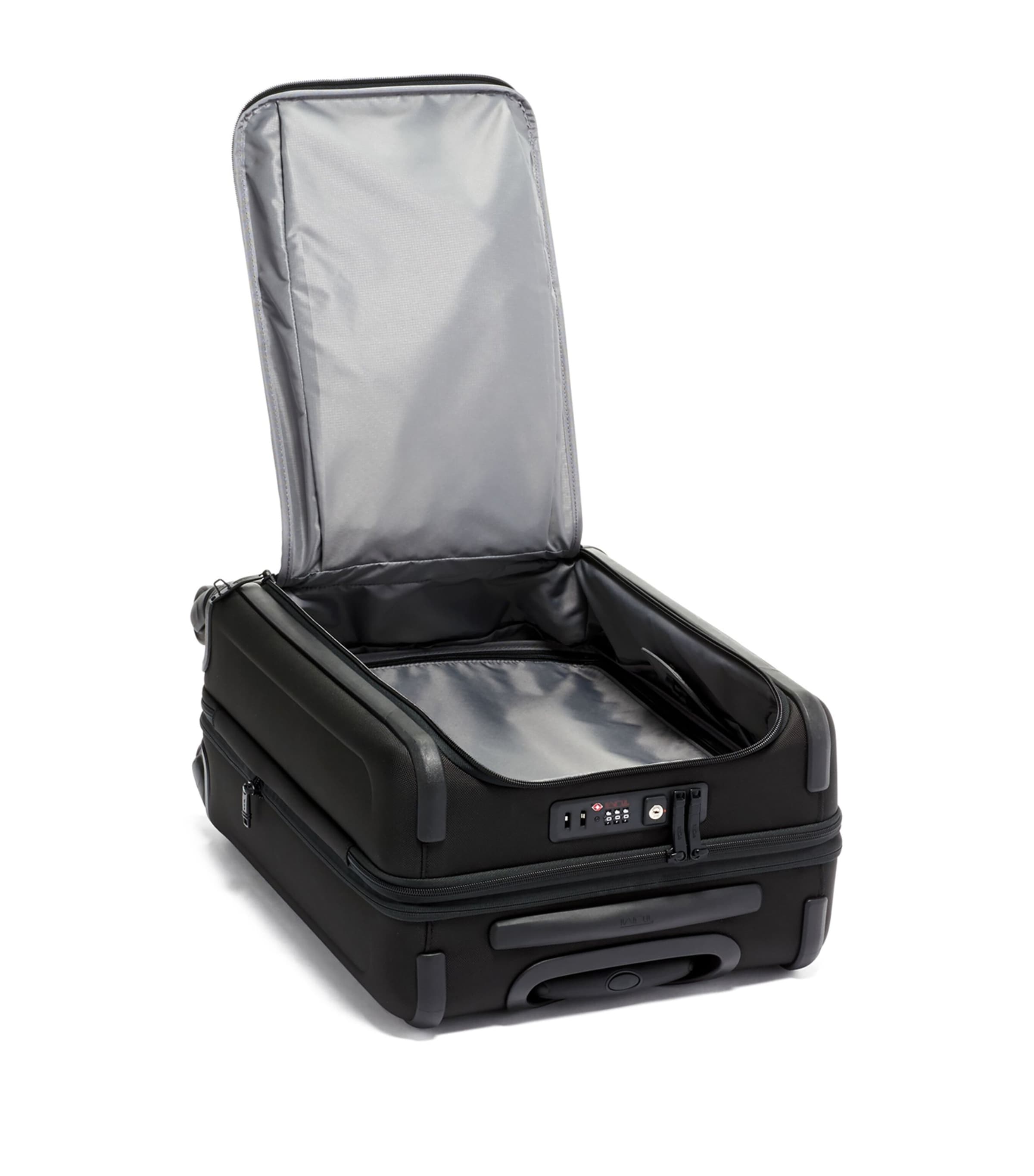 Alpha 3 Continental Dual Access 4-Wheel Carry-On Case (56cm) BLACK Image 2