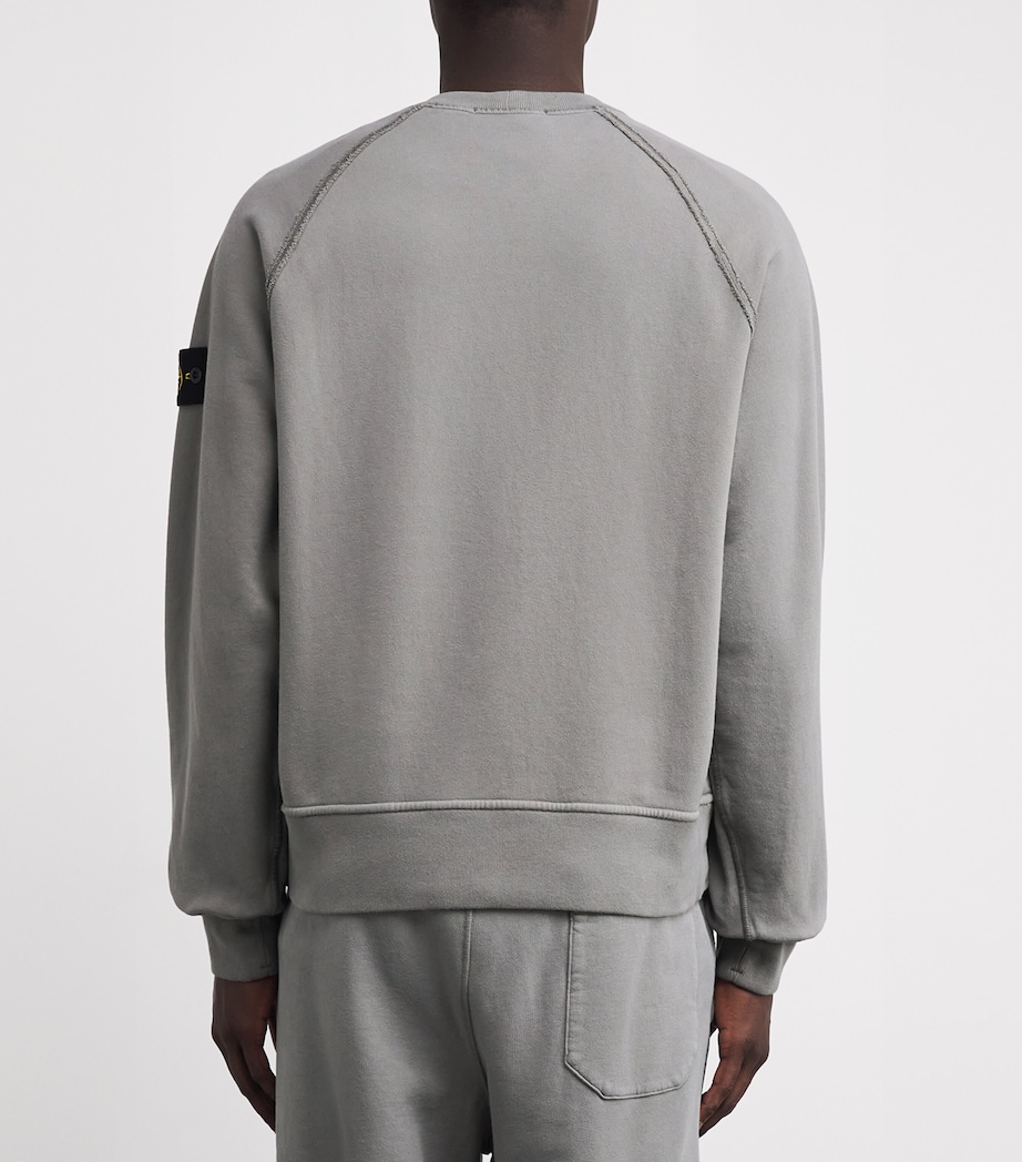 Cotton Compass Logo Sweatshirt V006B Image 4