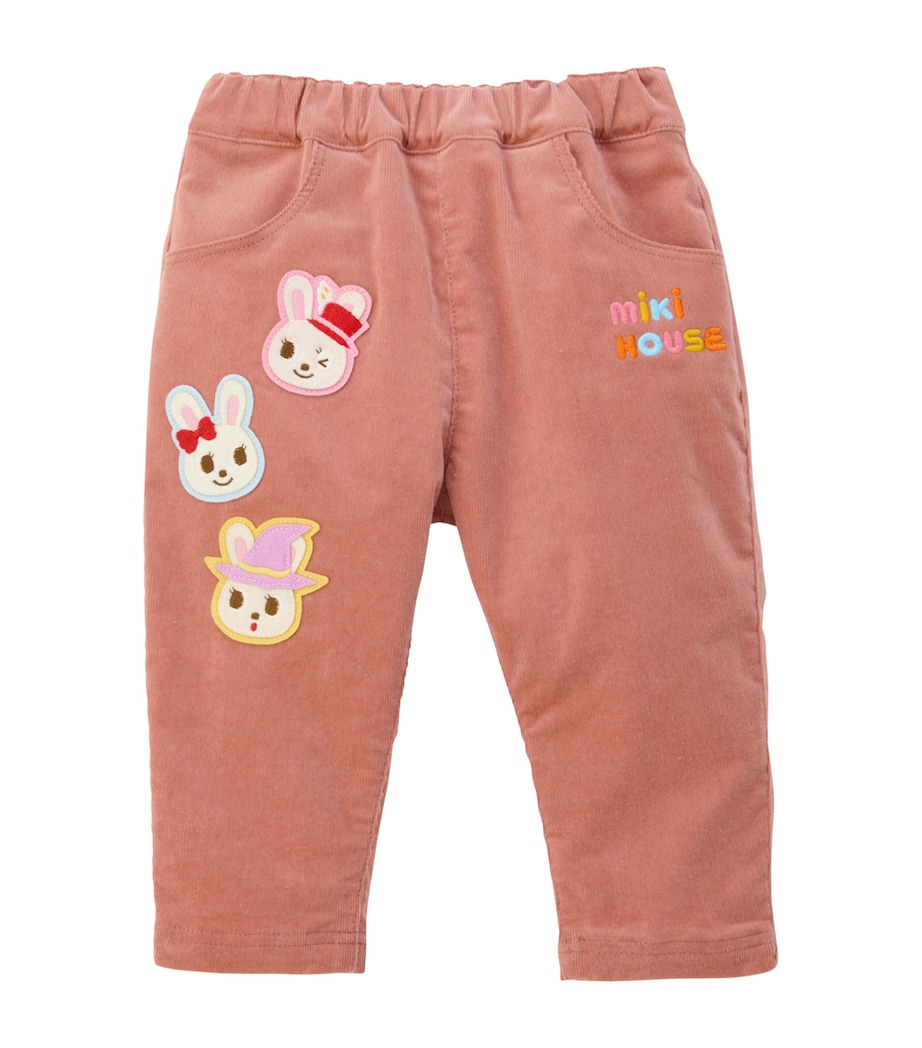 Cotton-Blend Usako Logo Trousers (2-7 Years) 25 Image 1