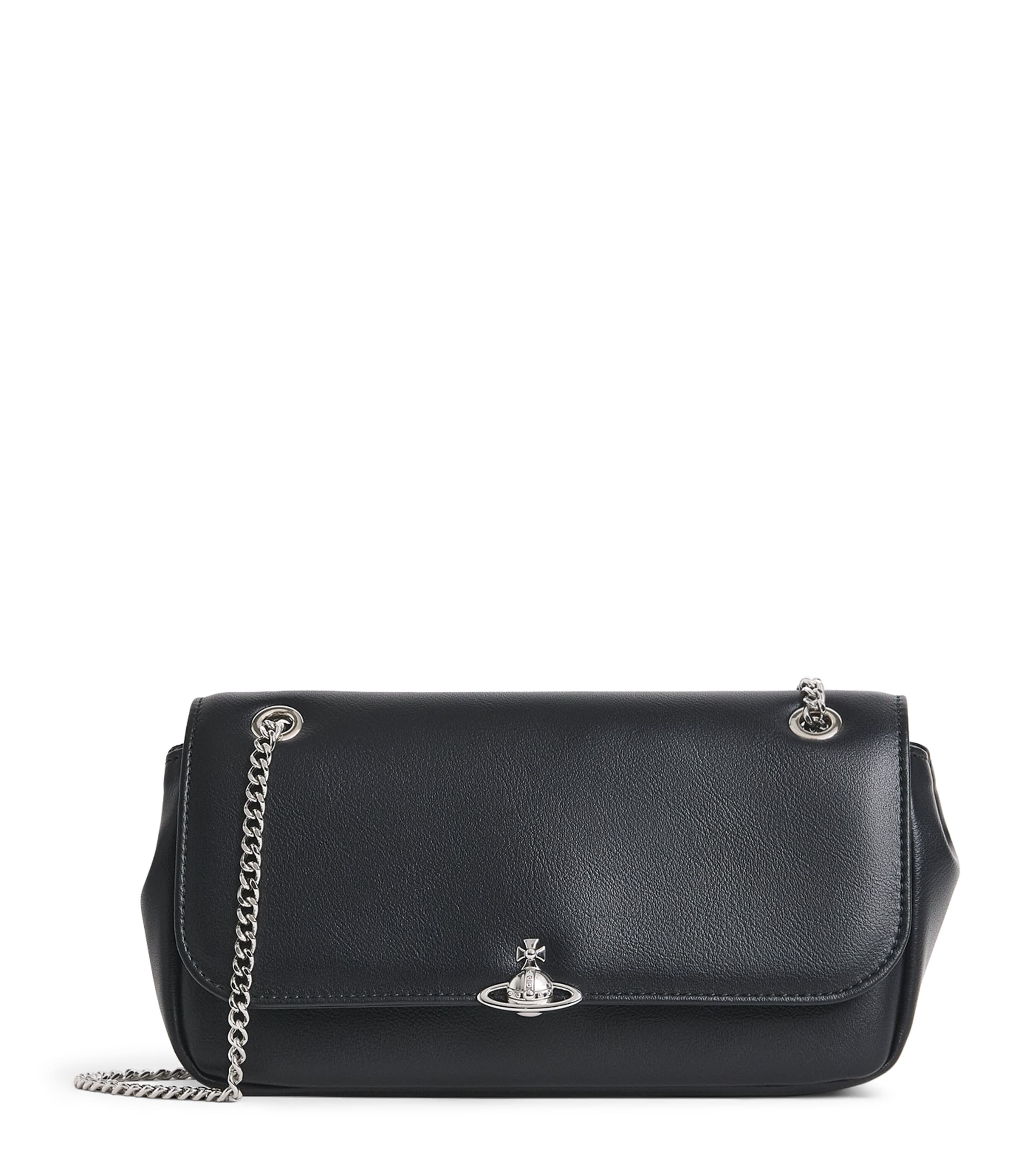 Vivienne Westwood Black Chain Wallet Cross-Body Bag | Harrods US