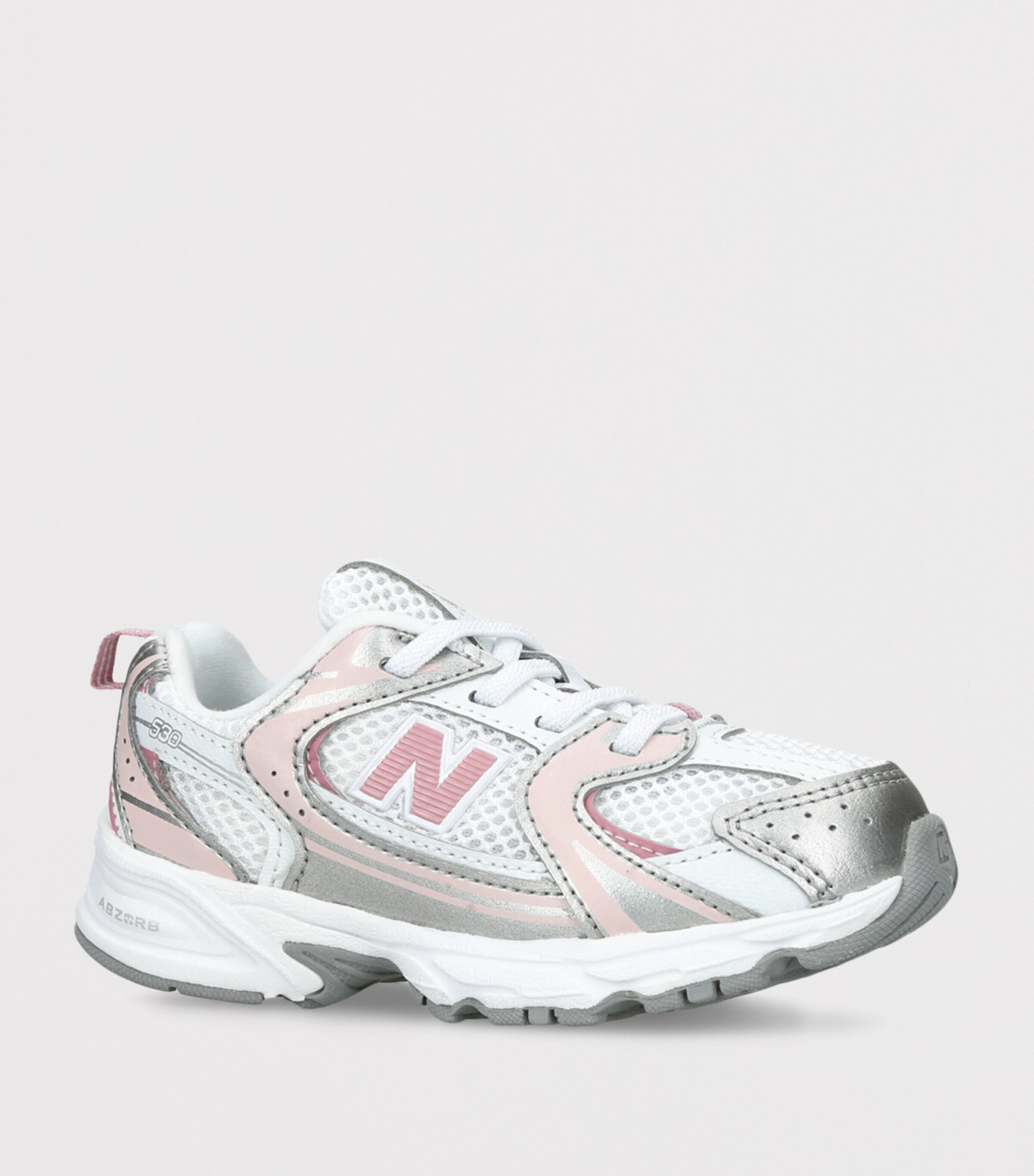 New Balance Kids 530 Bungee Sneakers Pink Comb Image 3