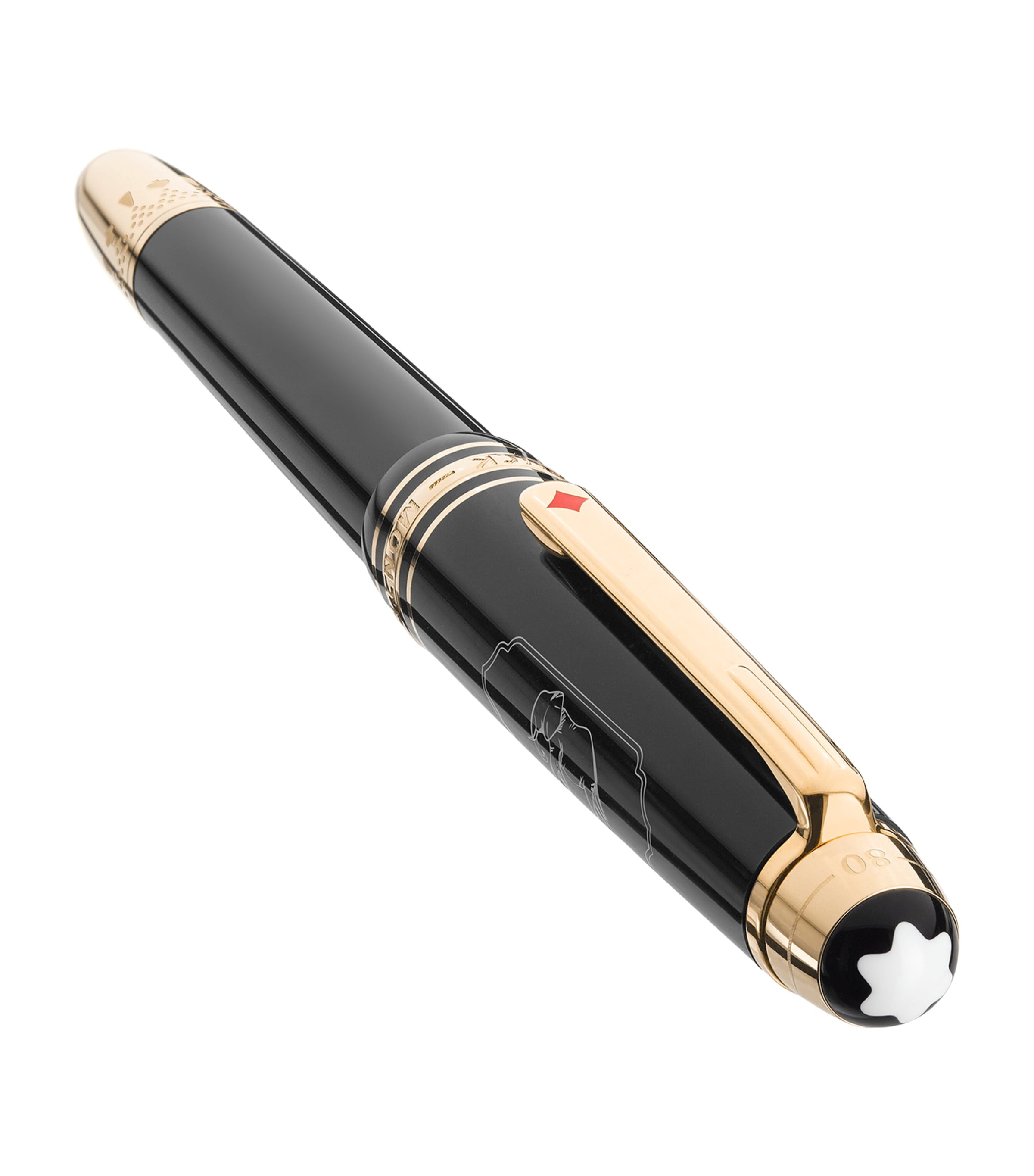 Meisterstück Around The World In 80 Days Classique Fountain Pen ANTHRACITE Image 2