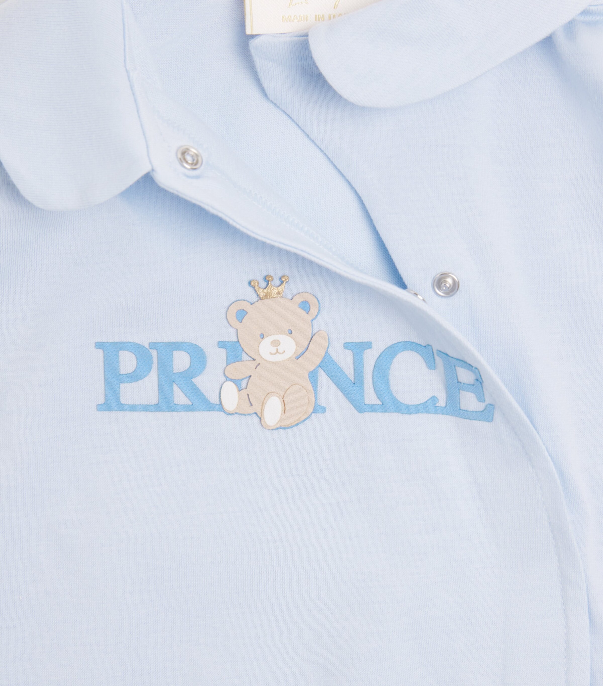 Story Loris Cotton Bear All-In-One (1-9 Months) Blue Image 4