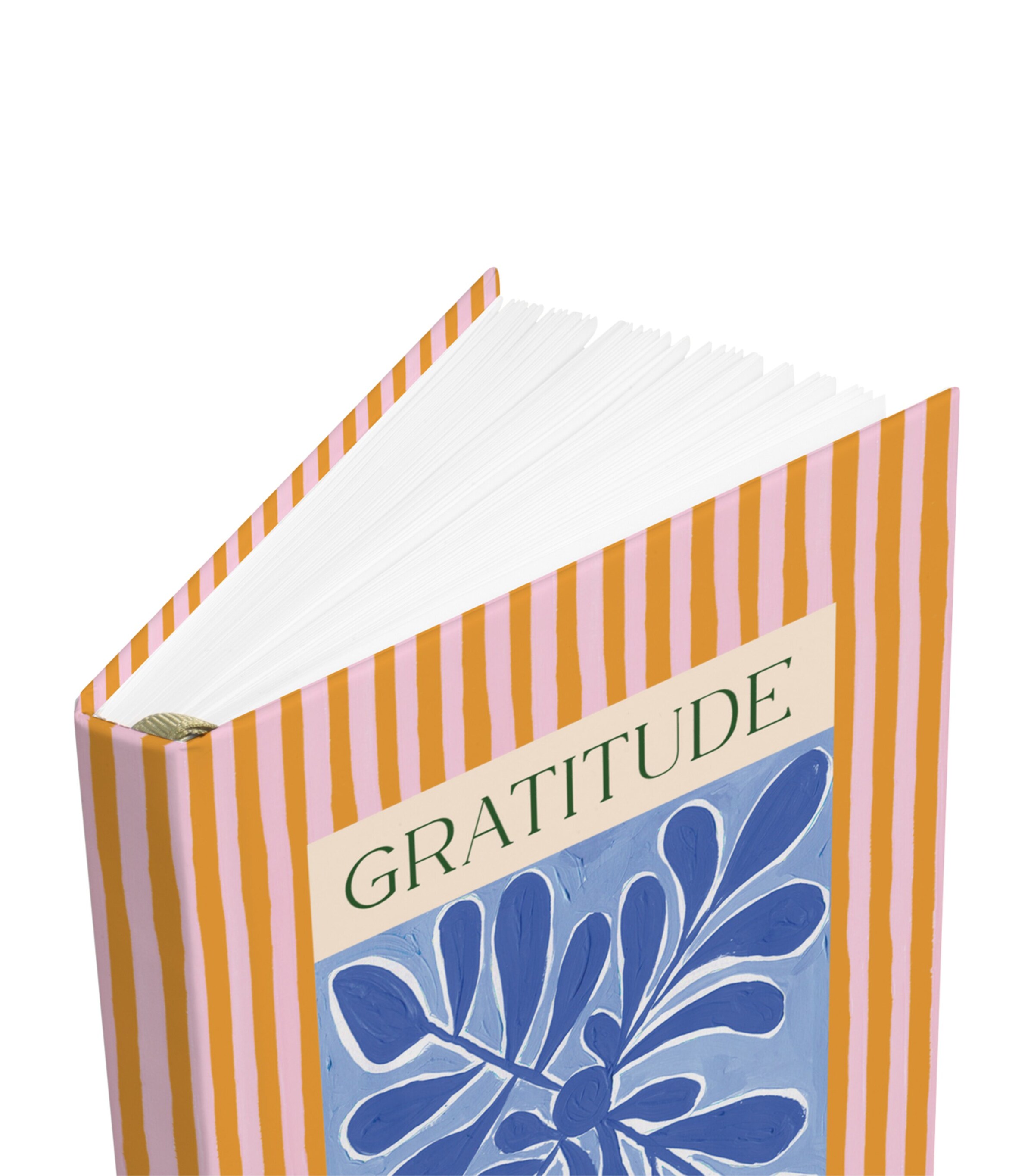 Papier Stay Grounded Gratitude Journal Orange Image 4