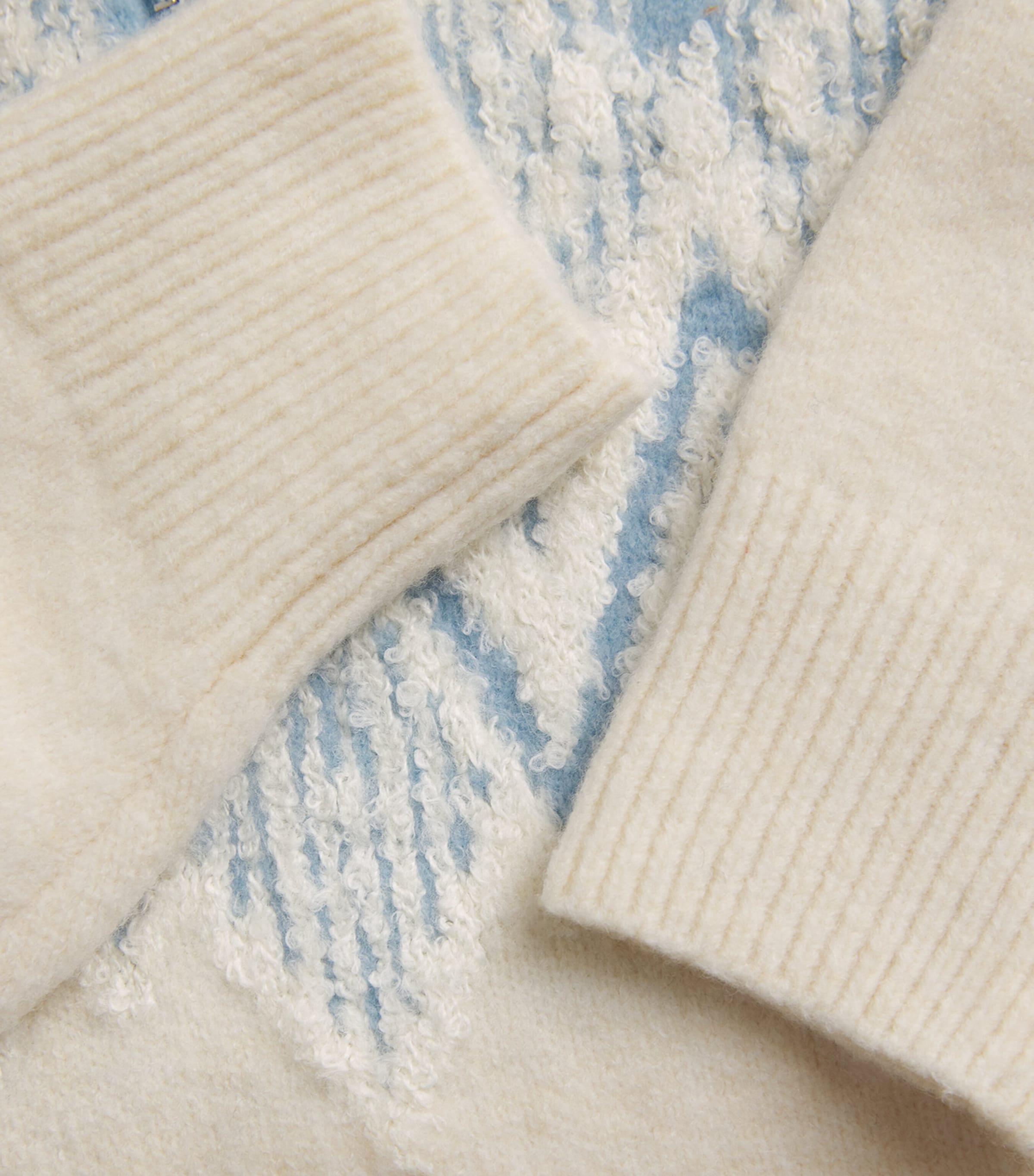 Quarter-Zip Hedda Sweater ASHLEY BLUE Image 5