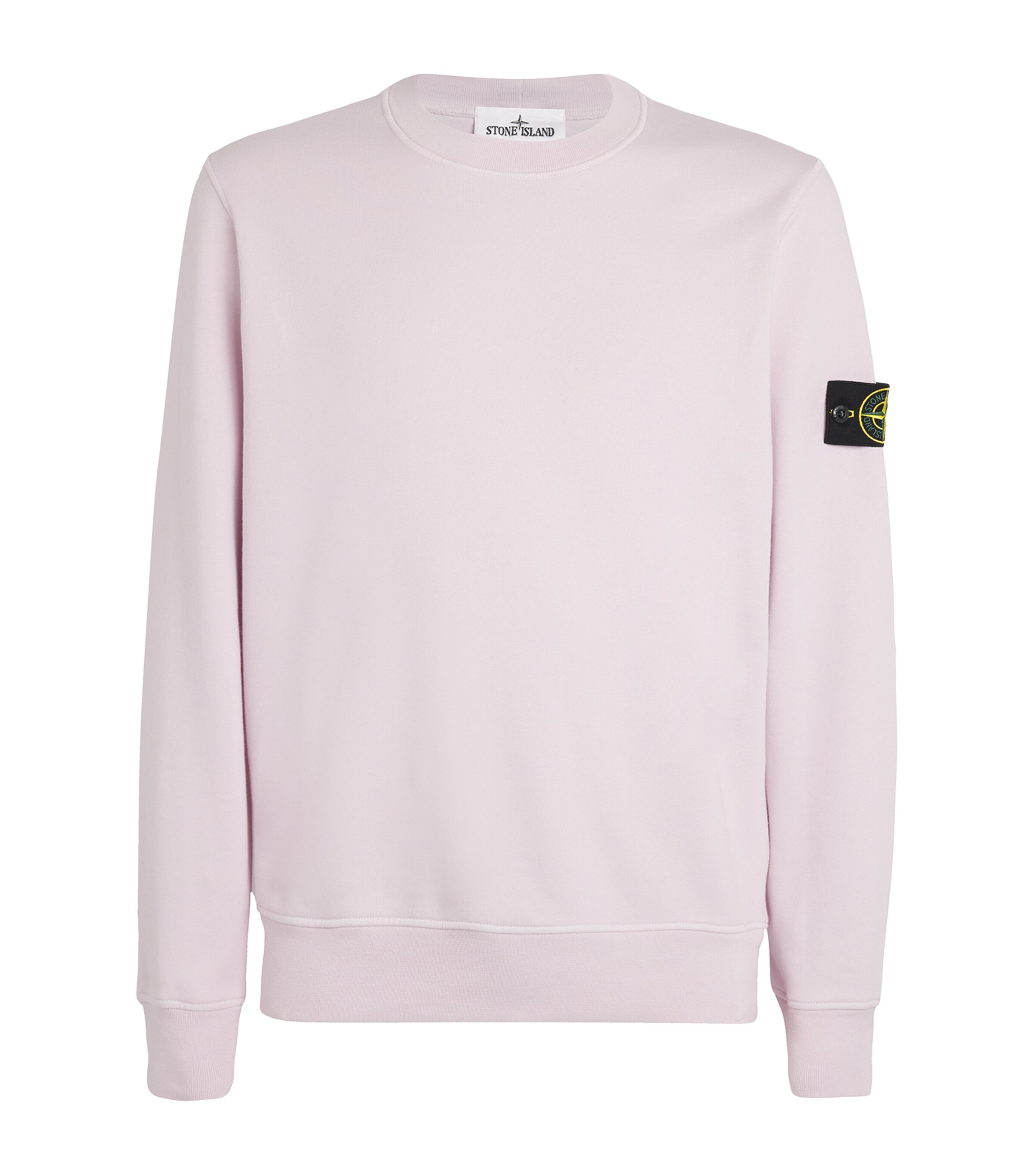 Stone Island Cotton Compass Logo Sweatshirt | Men Clothing | Sweatshirts & Hoodies | Designers | Stone Island