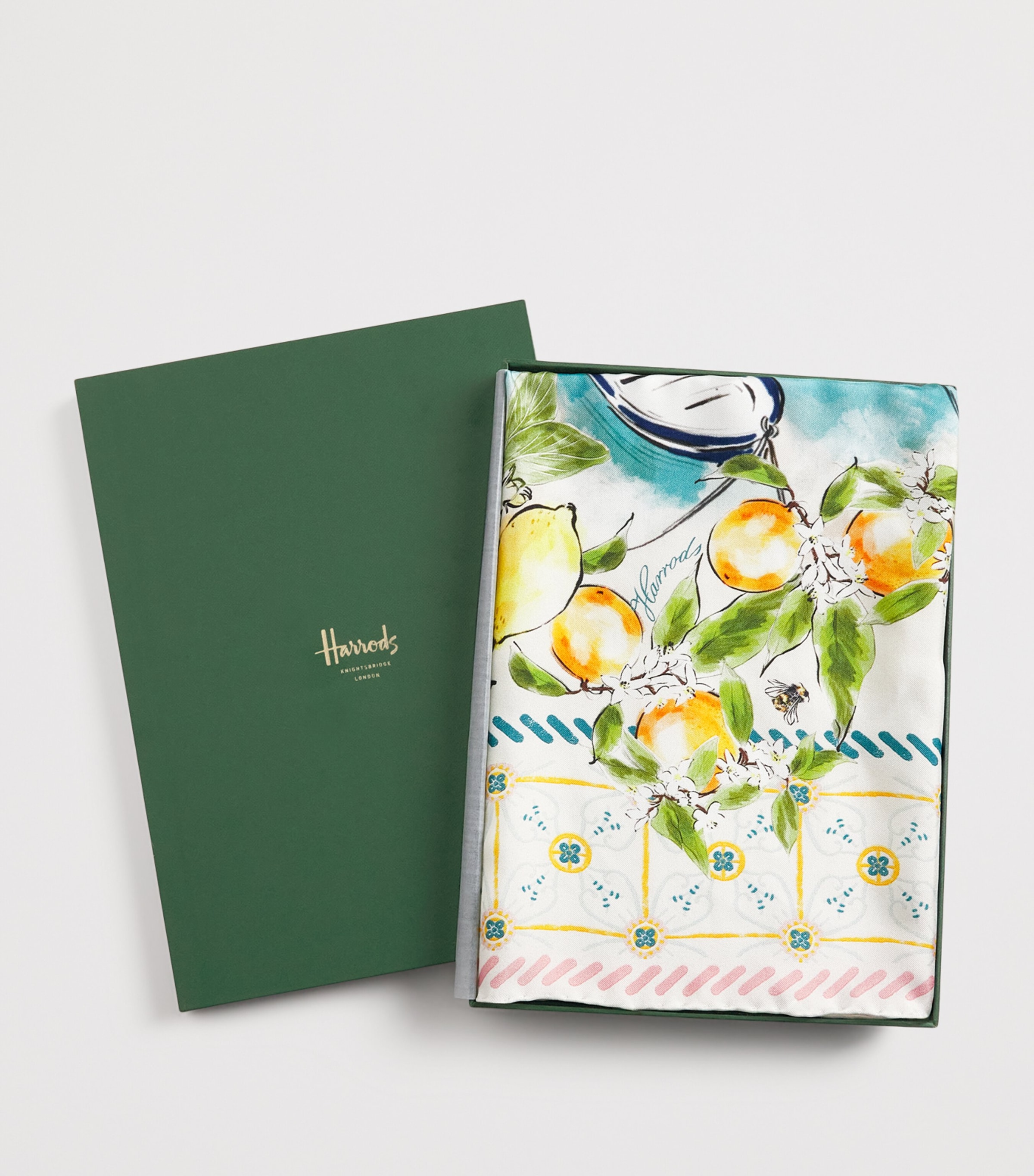 Silk High Summer Scarf YELLOW Image 5