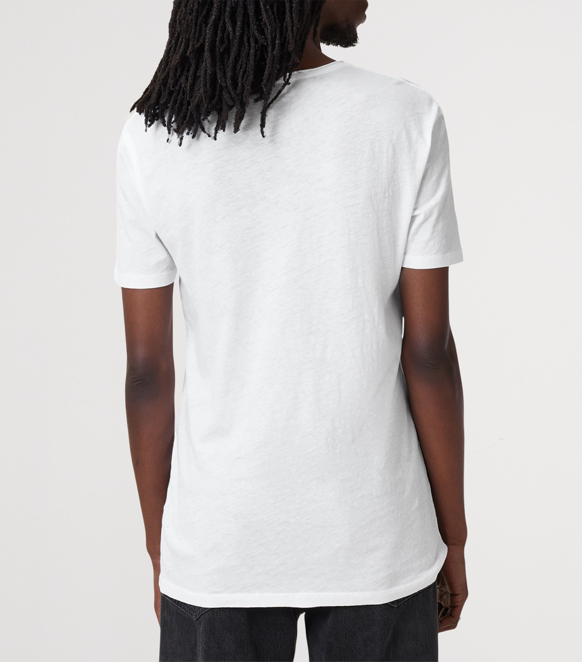 Organic Cotton Figure T-Shirt OPTIC WHITE Image 4