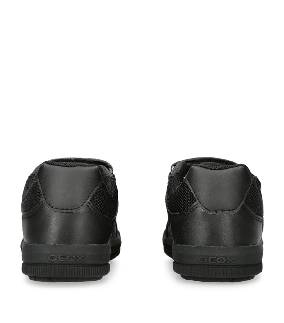 Leather Arzach Sneakers BLACK Image 2