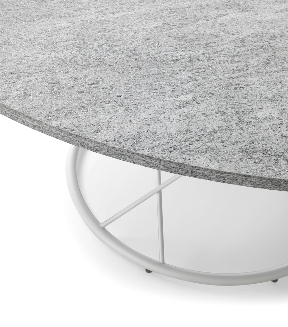 Cardoso Torcella Outdoor Dining Table WHITE Image 2