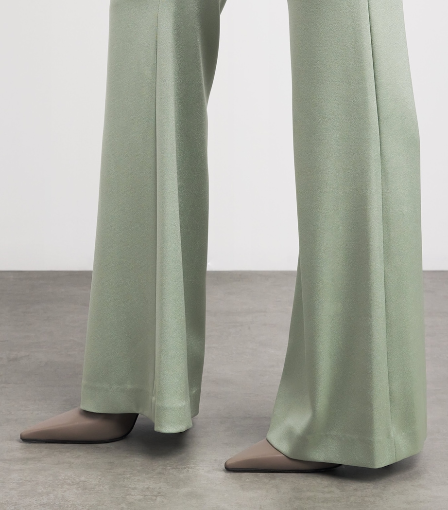 Deanna Flared Trousers A311 SAGE Image 6