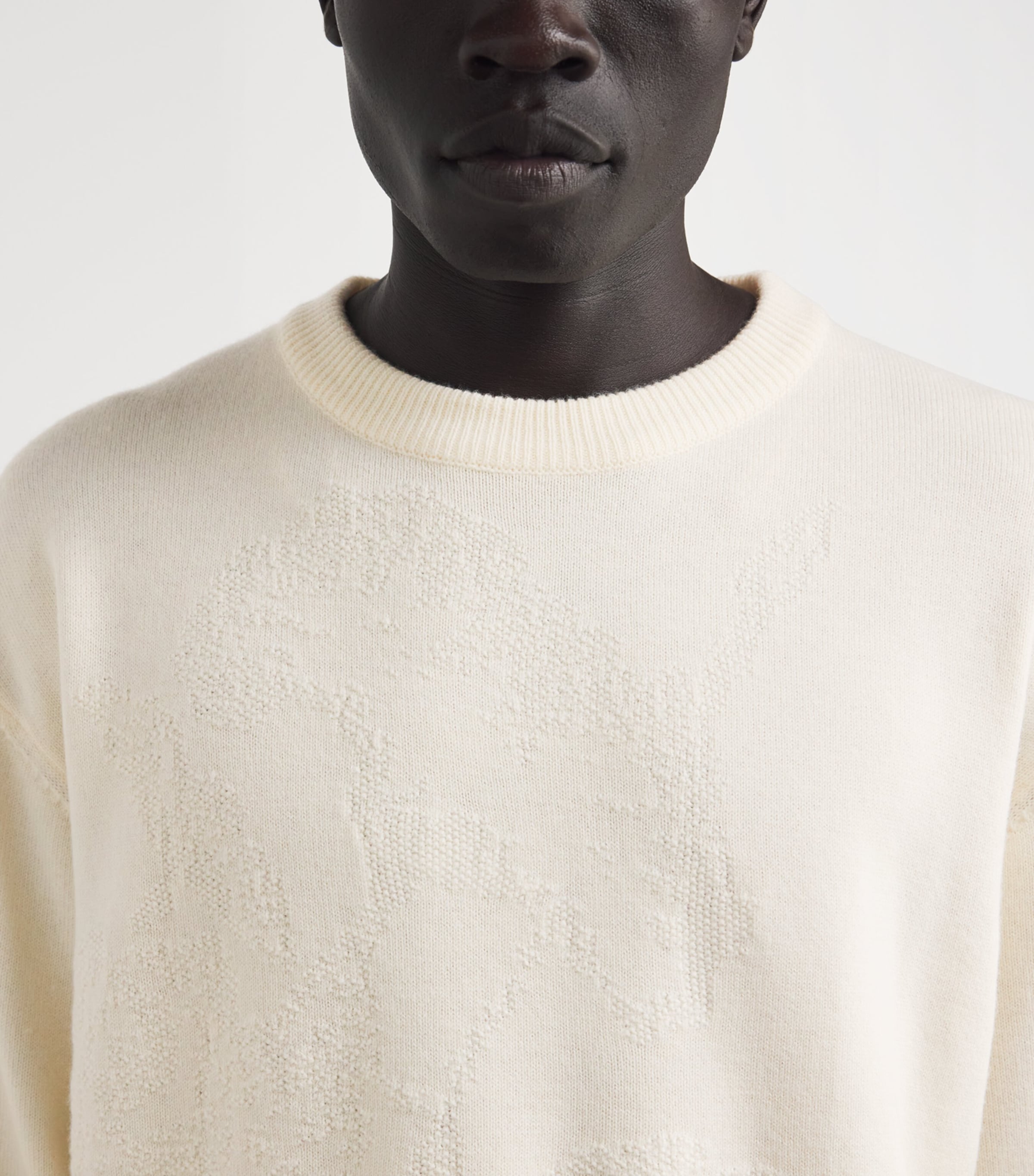 wooyoungmi sweater Blue Striped Sweater by WOOYOUNGMI on Sale