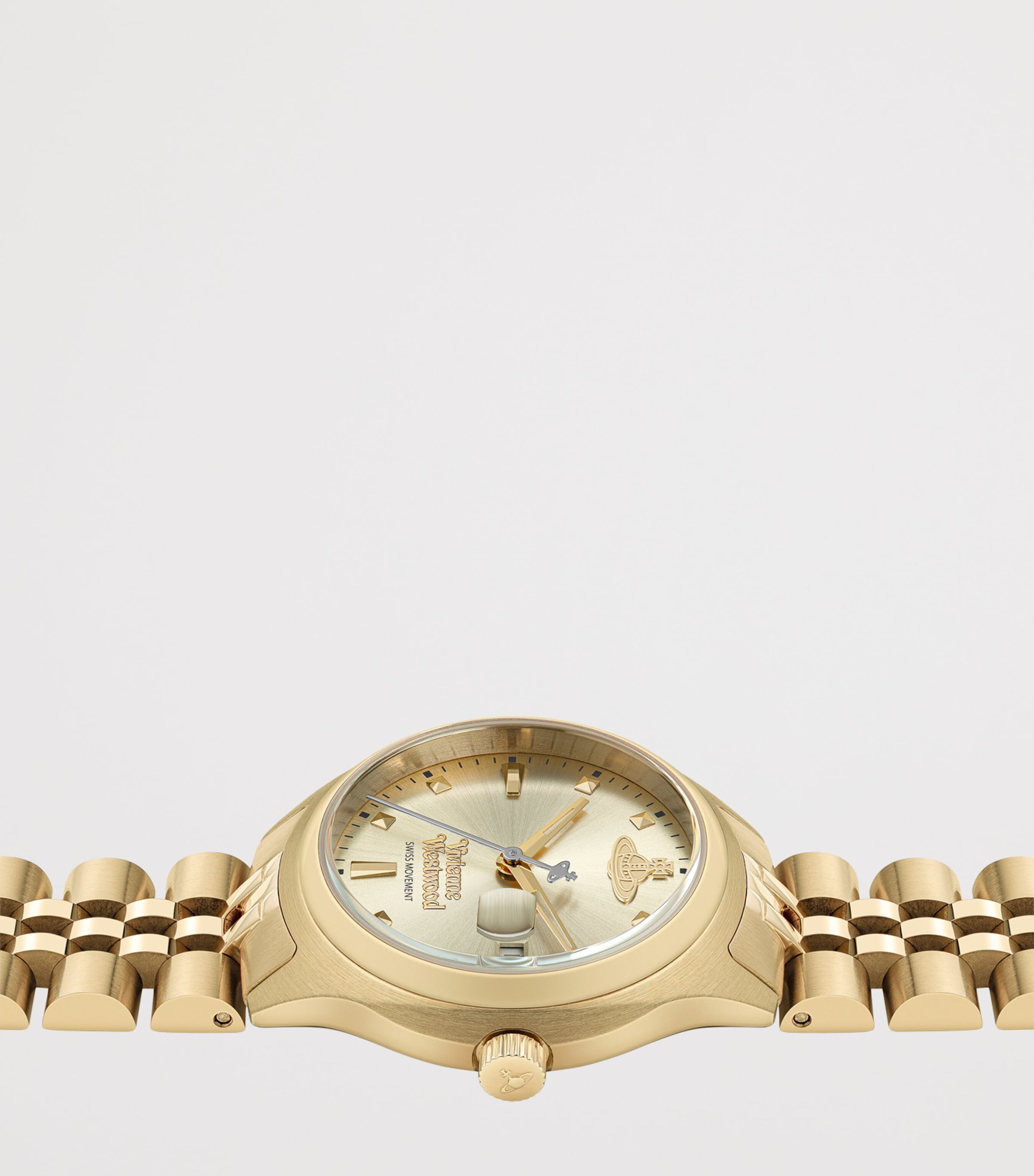 Vivienne Westwood Stainless Steel Little Camberwell Watch 29mm Chmpgne Gld Image 3