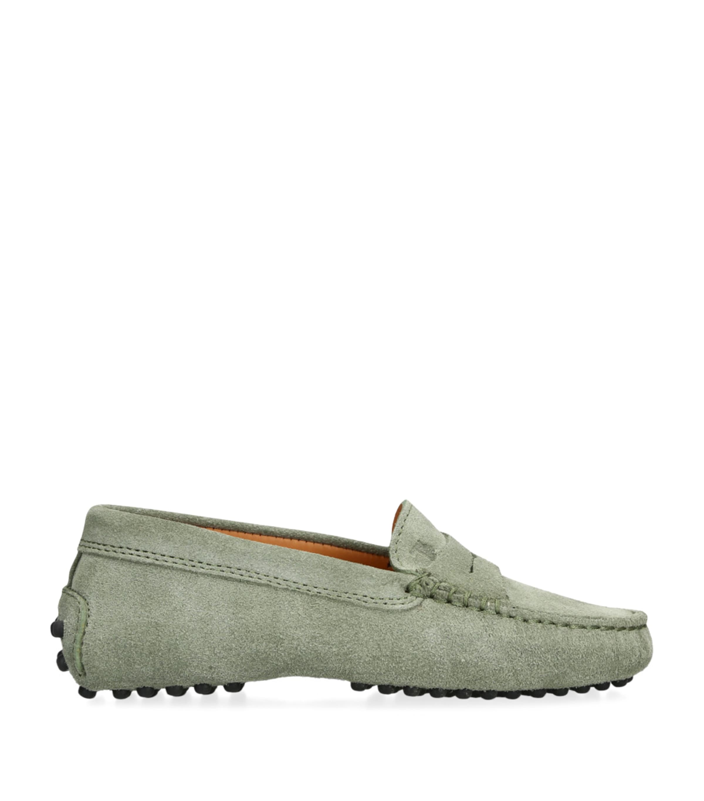 Tod's Suede Gommino Loafers | Boys Shoes | Loafers | Designers | Tod's