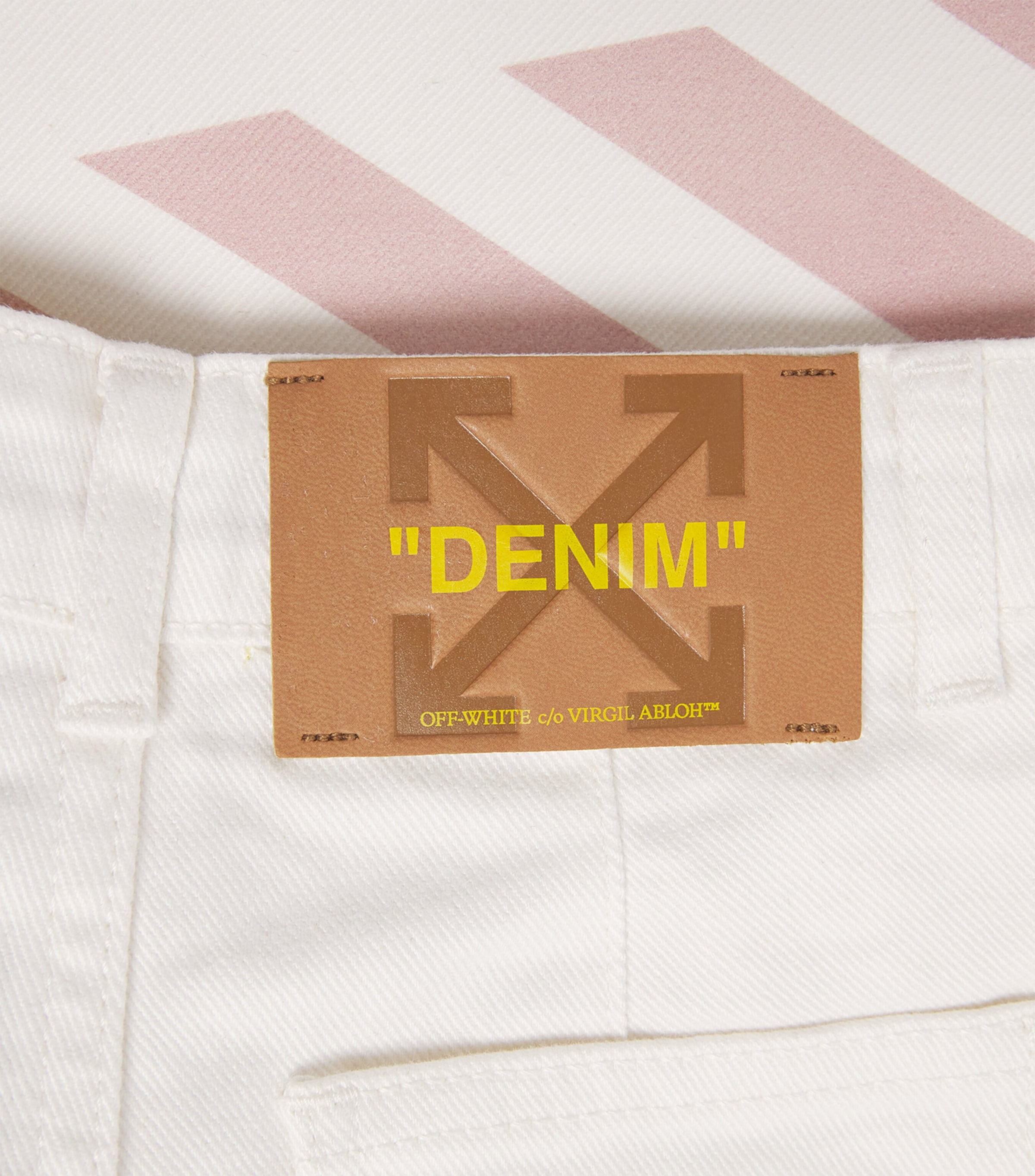 Bookish Diagonal Straight Jeans (4-12+ Years) WHITE Image 3