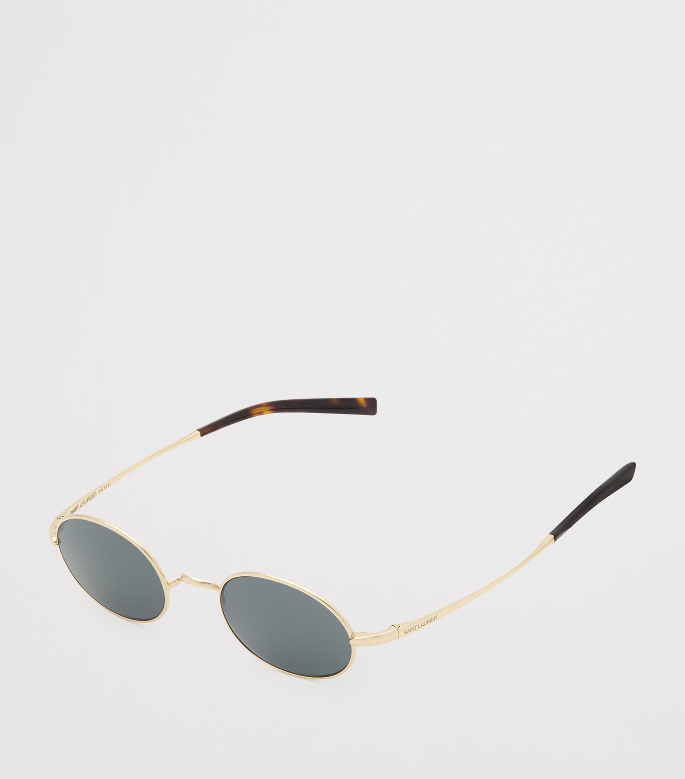 Saint Laurent Metal Oval Sunglasses Image 2
