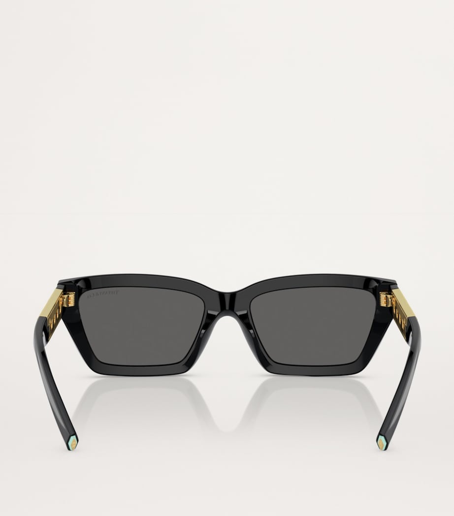 Acetate Rectangular Sunglasses 8001S4 Image 4