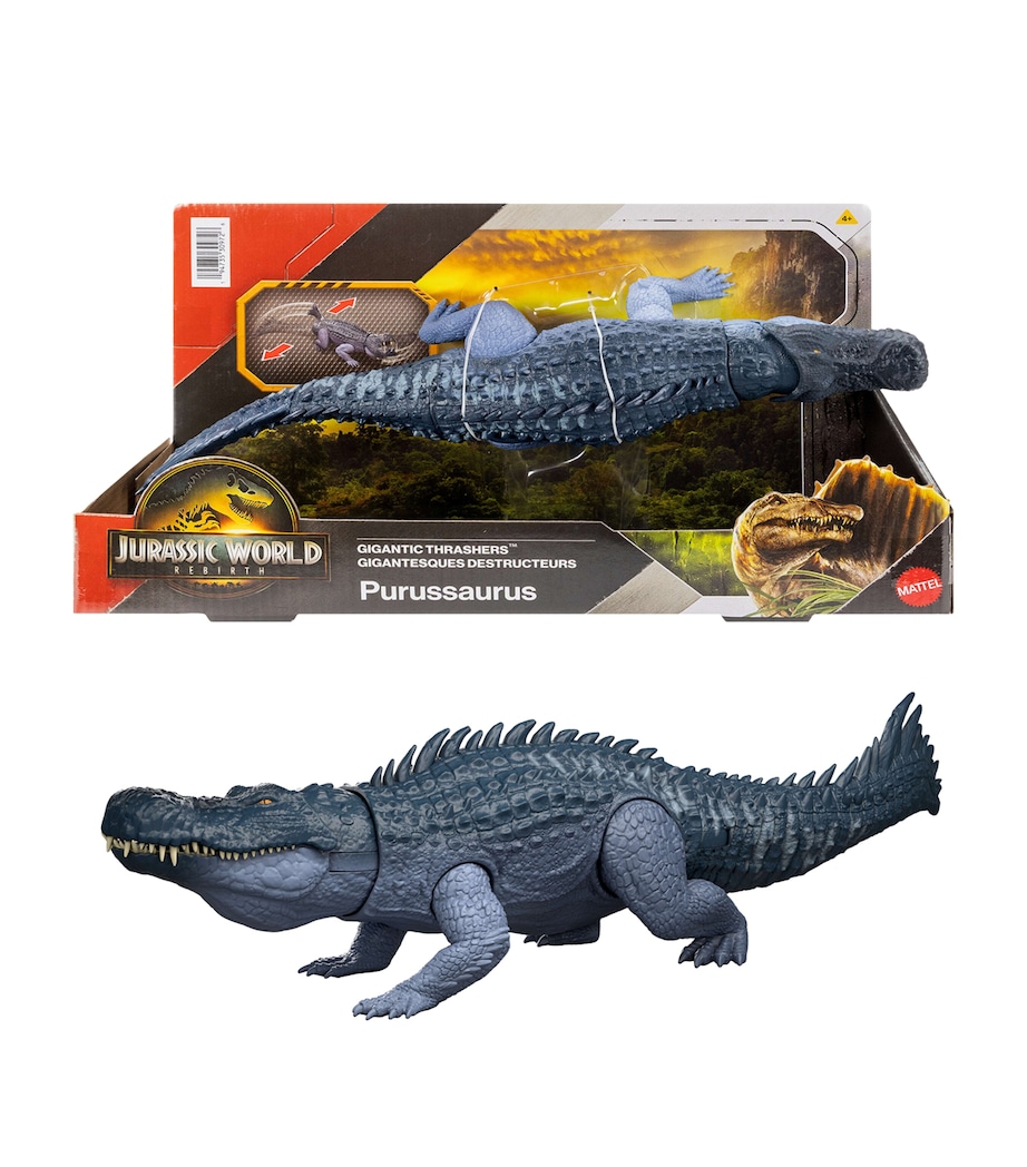 Gigantic Thrashers Purussaurus Dinosaur Figure MULTI Image 2
