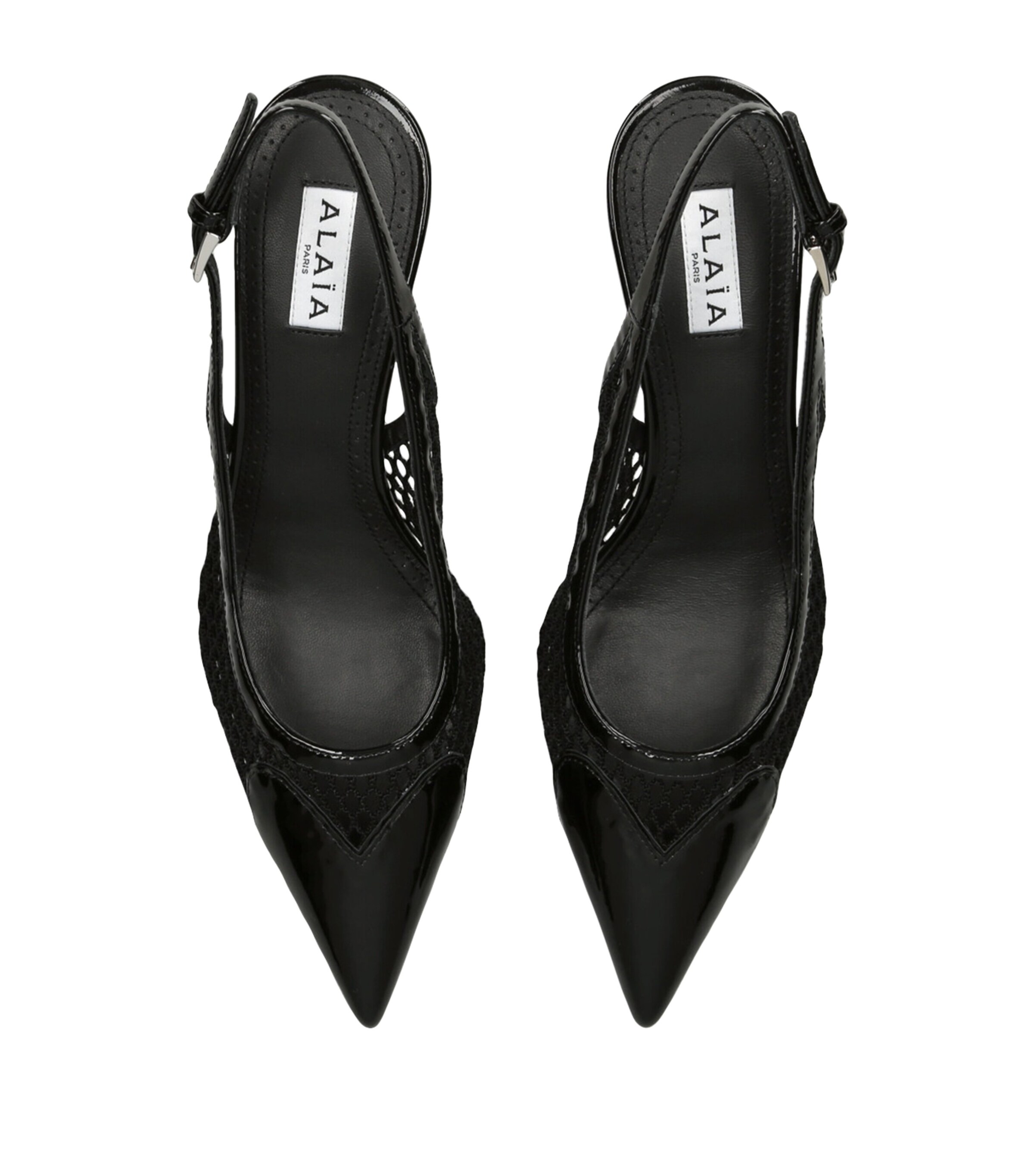 Alaïa Couer Slingback Pumps 55 Black Image 4