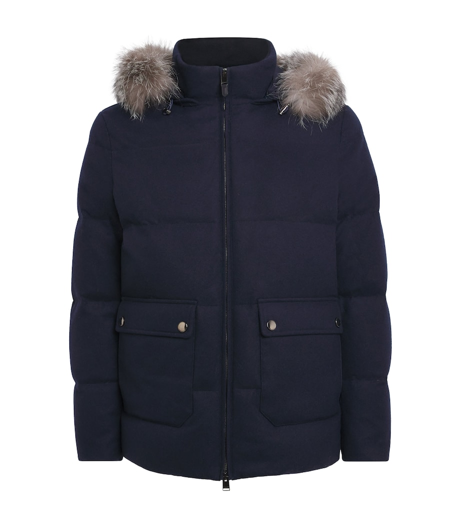 Cashmere Down Puffer Jacket 301 Image 1