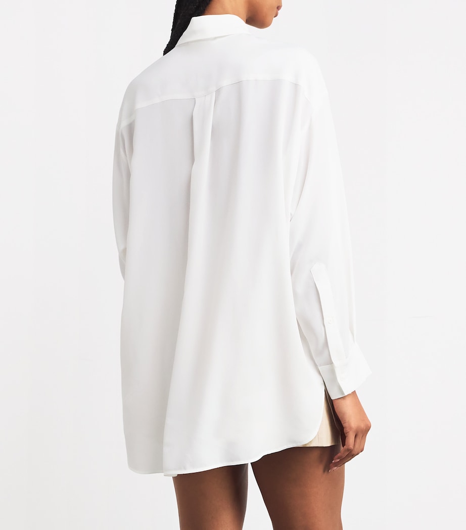 Oversized Shirt WHITE Image 4