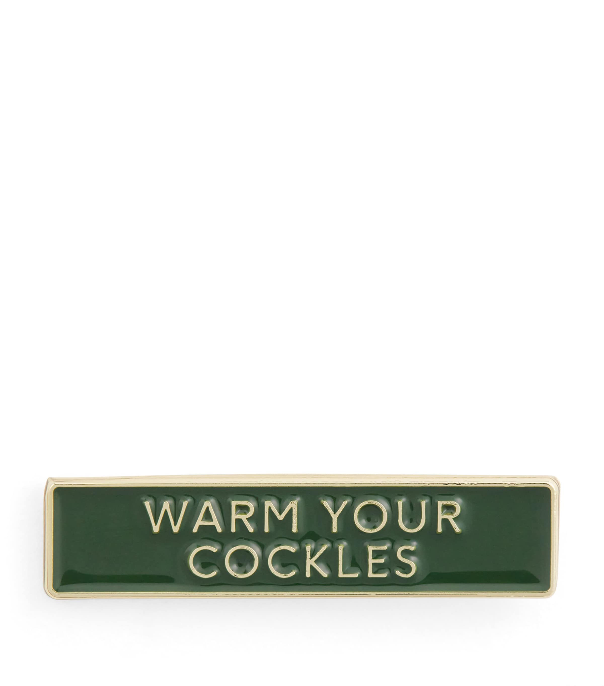 Barbour x Paul Smith Warm Your Cockles Brooch Wrm Yr Image 1