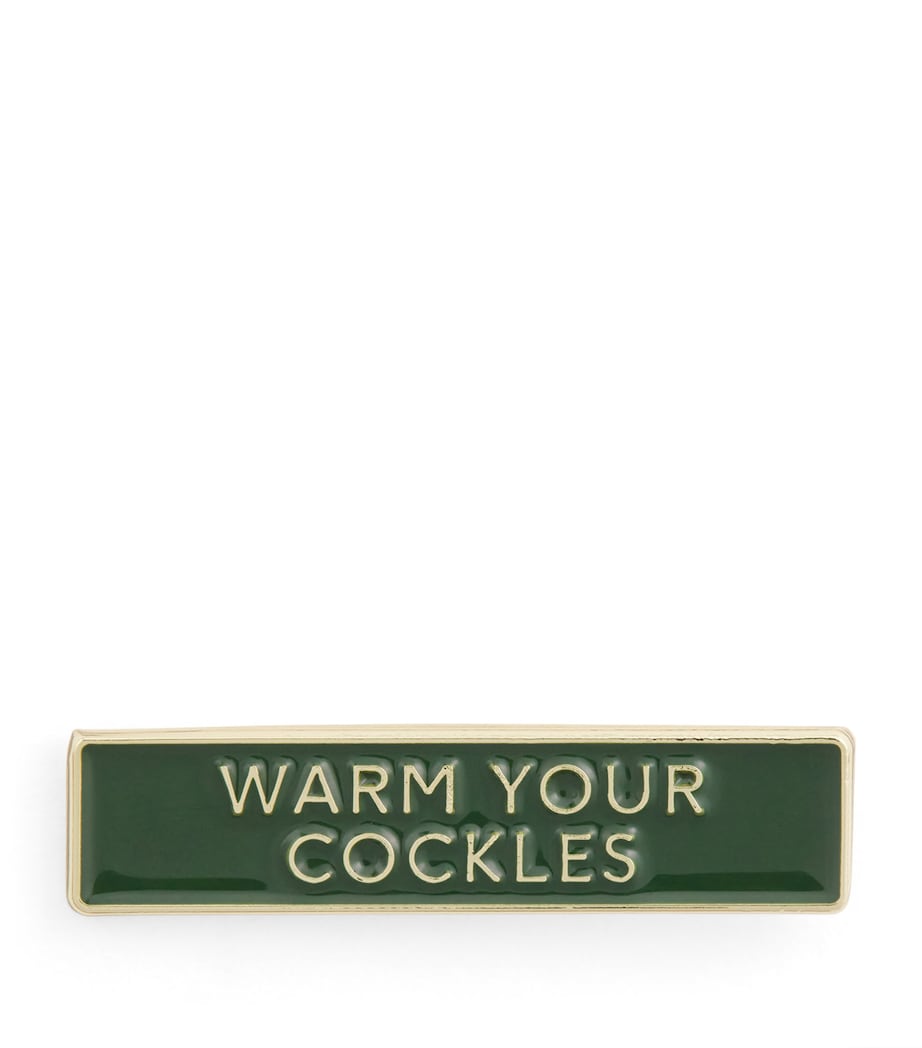 Barbour x Paul Smith Warm Your Cockles Brooch Wrm Yr Image 1
