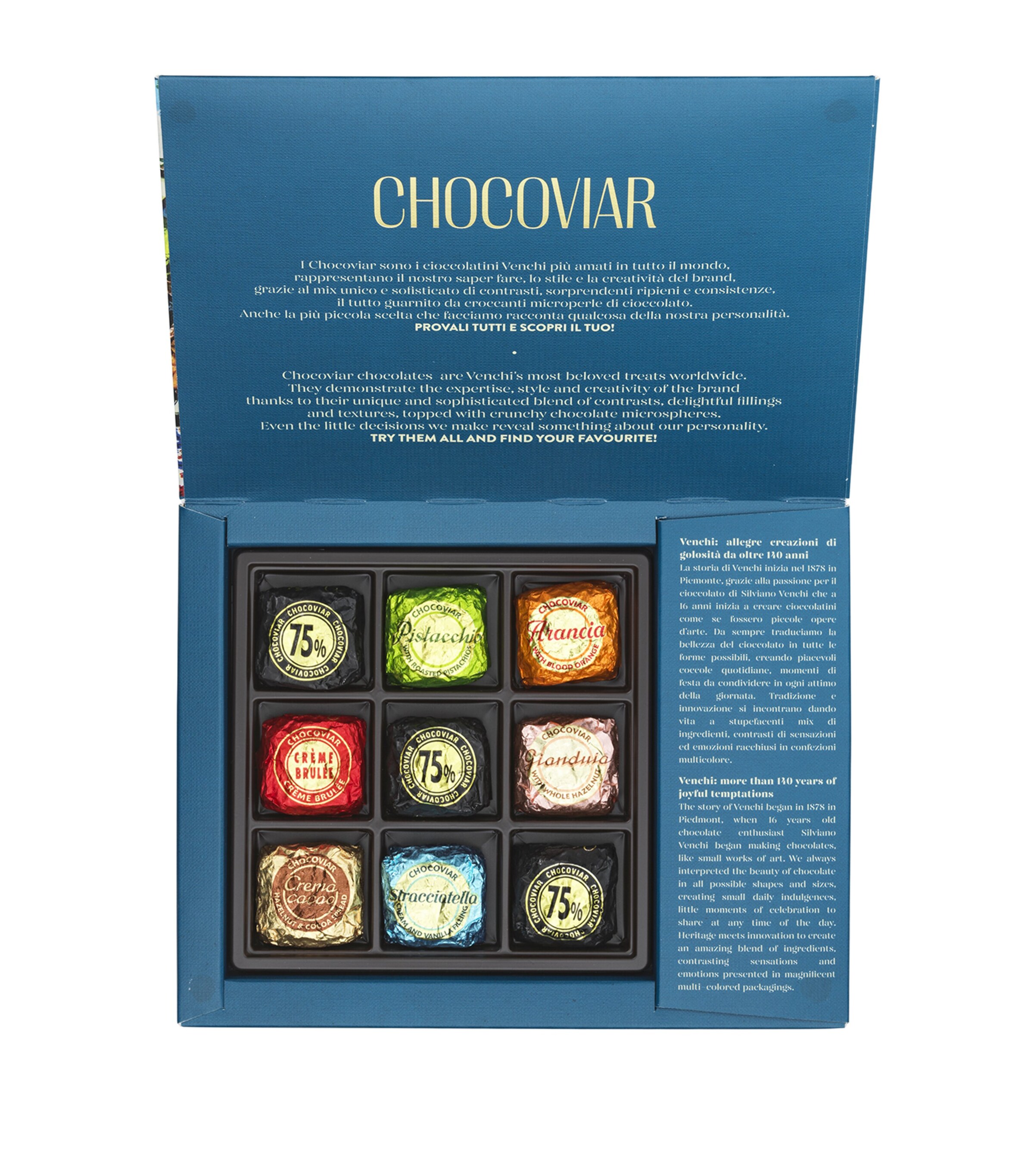 Venchi 1878 Chocoviar Chocolate Selection Box (169g) Image 2