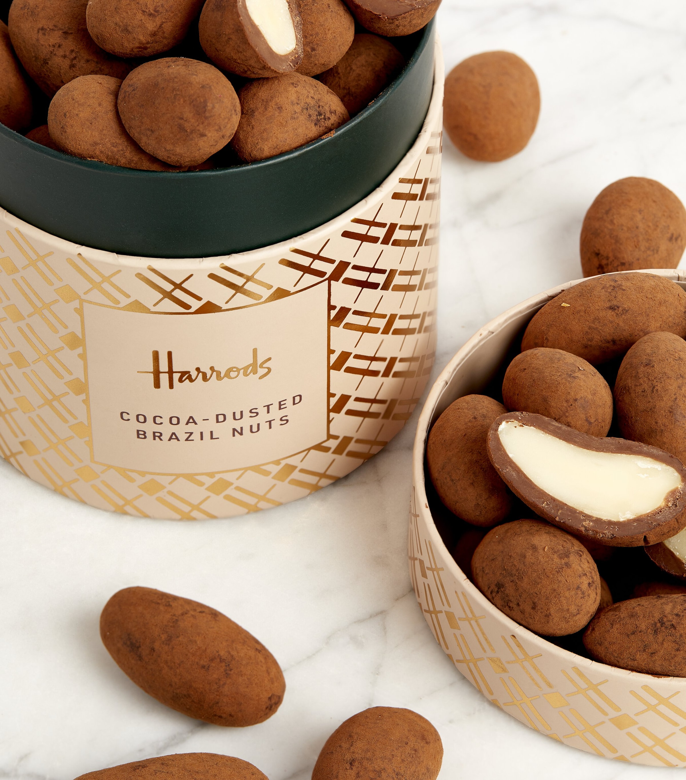 Harrods Cocoa-Dusted Brazil Nuts (325g) | Harrods US